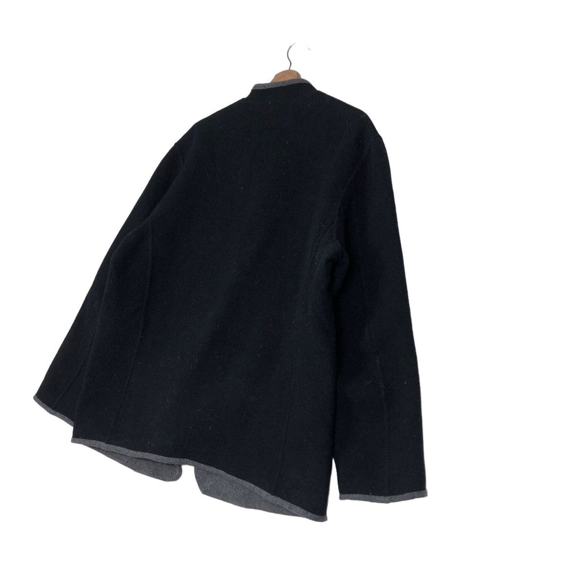 Japanese Brand 🔥Vintage Wool Work Jacket Button Karl Helmut Big Logo Size US M / EU 48-50 / 2 - 10 Thumbnail