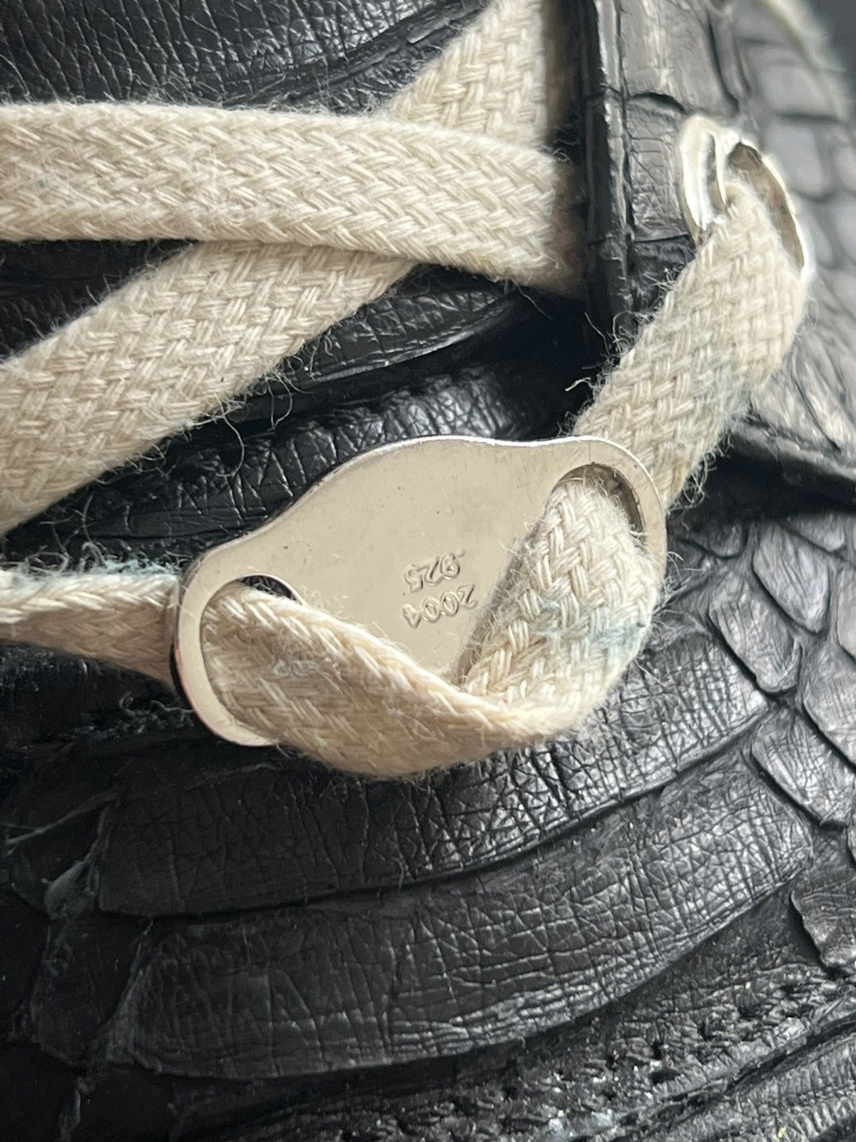 Chrome Hearts × Rick Owens Chrome Hearts Rick Owens Python Geobasket Size US 7 / EU 40 - 16 Thumbnail