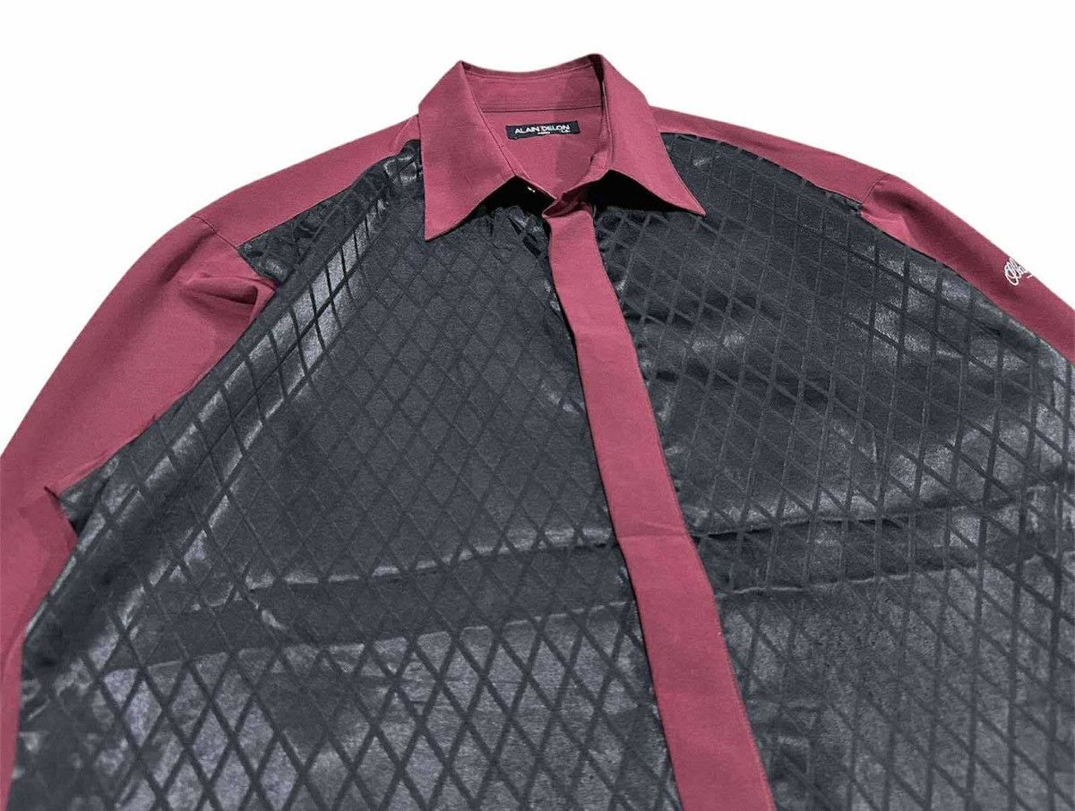 ALAIN DELON 🔥 Avant Garde Vintage Alain Delon Shirt Long Sleeve Size US XL / EU 56 / 4 - 3 Thumbnail