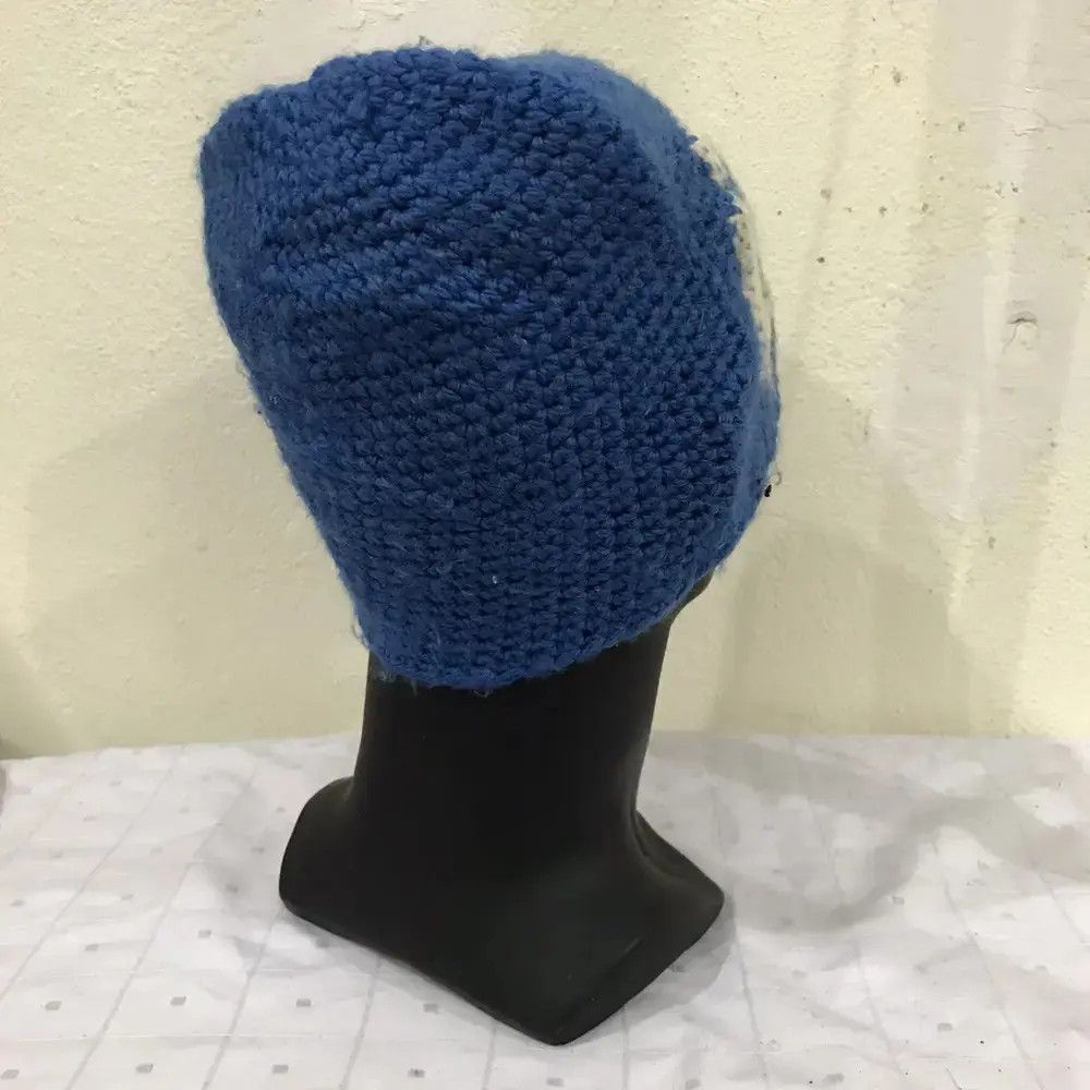 Japanese Brand × Kapital × Vintage Japanese Brand Knit Big Logo Beanie Hat Size ONE SIZE - 4 Thumbnail
