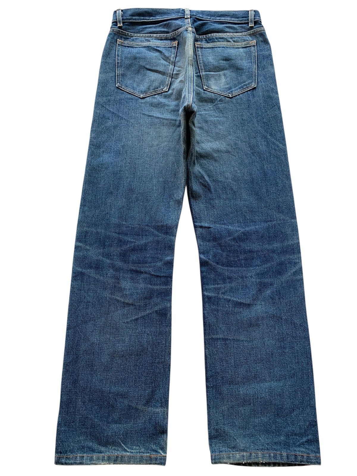A.P.C. A.P.C SELVEDGE FADED & RUSTY JAPANESE DISTRESSED DENIM Size US 29 - 2 Thumbnail