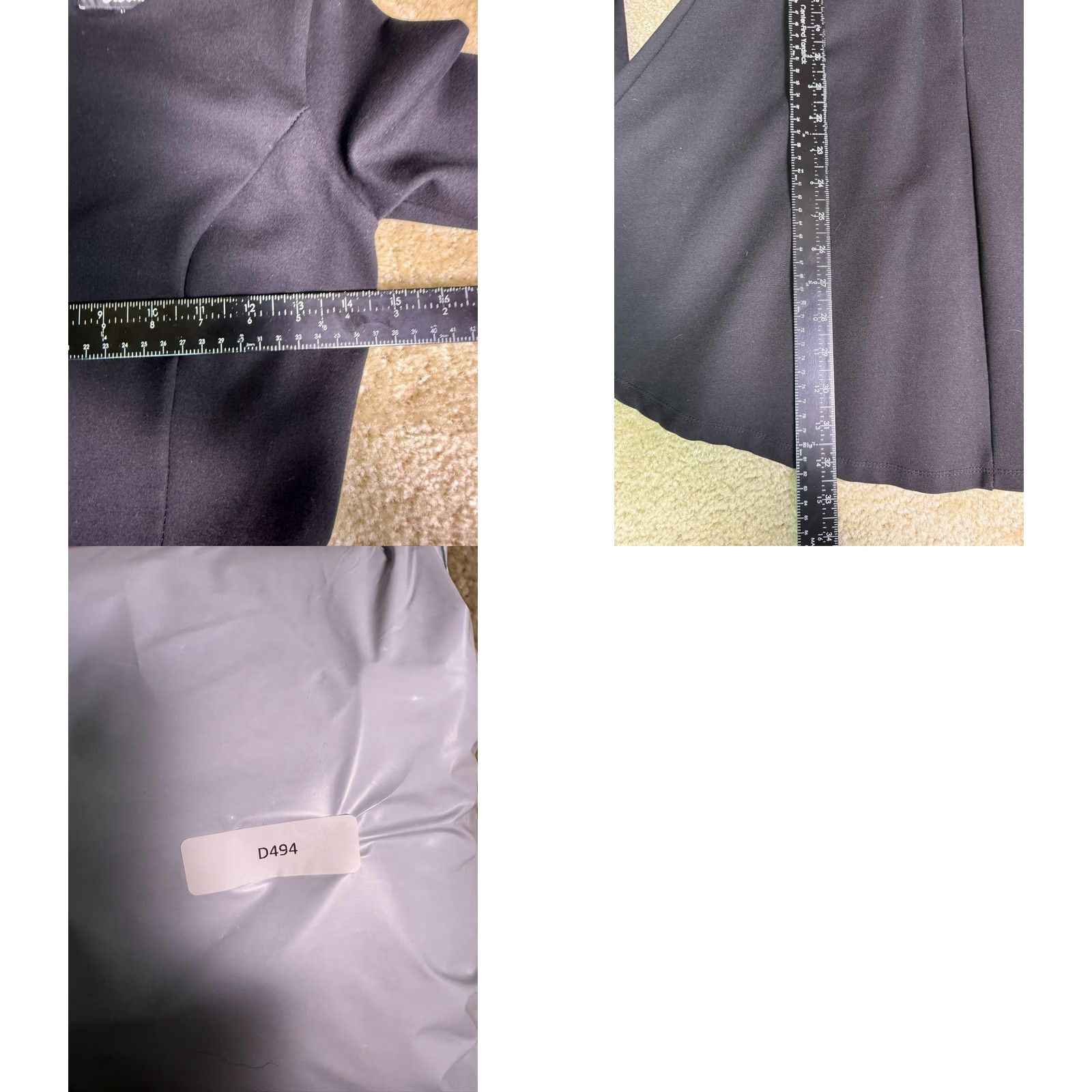 Lulus Lulus Black Long Sleeve Midi Dress Rayon Blend XS D494 Women's Casual Size XS / US 0-2 / IT 36-38 - 8 Thumbnail