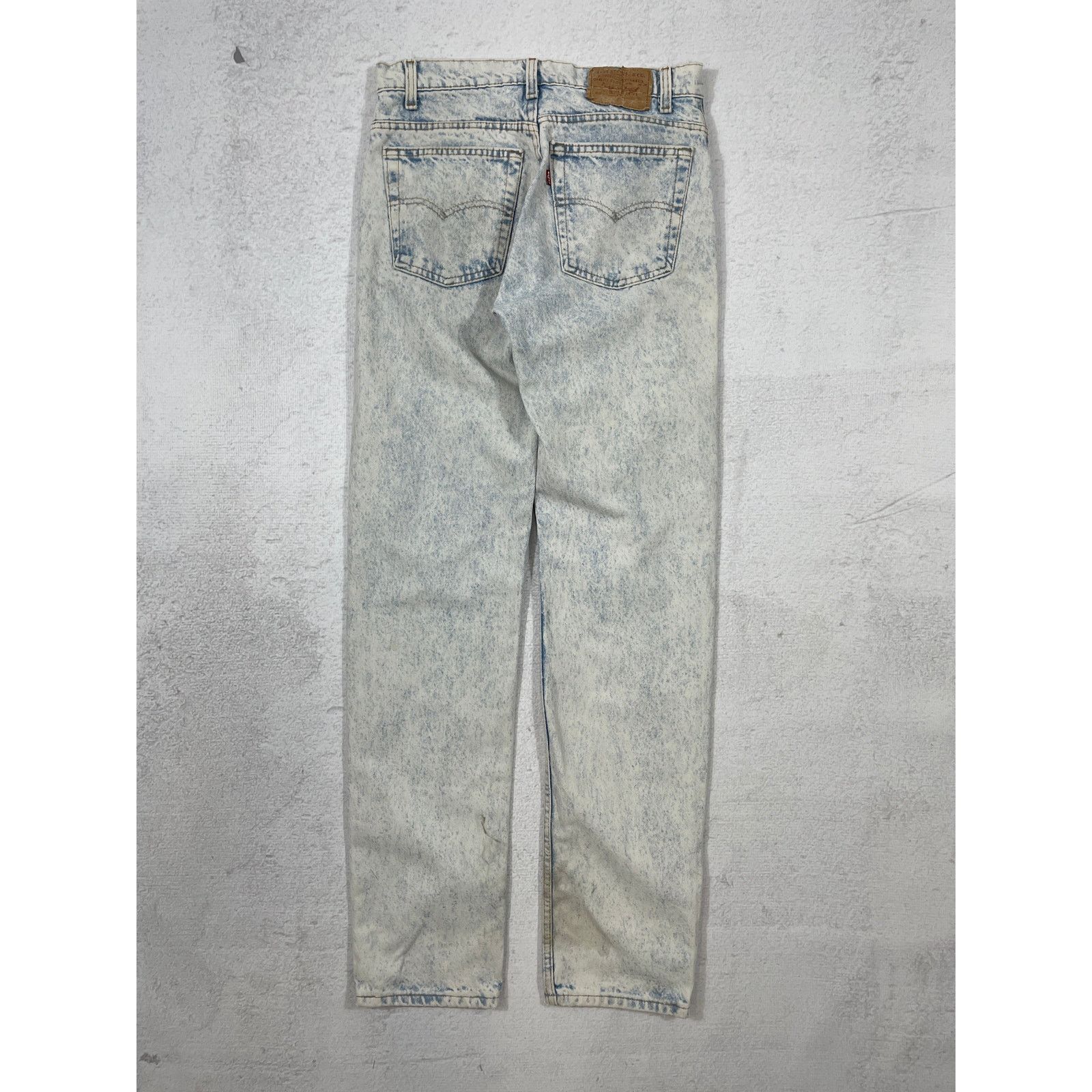 Levi's Vintage Levis 550 Denim Blue Jeans For Women's 30Wx28L Size 30" / US 8 / IT 44 - 2 Thumbnail