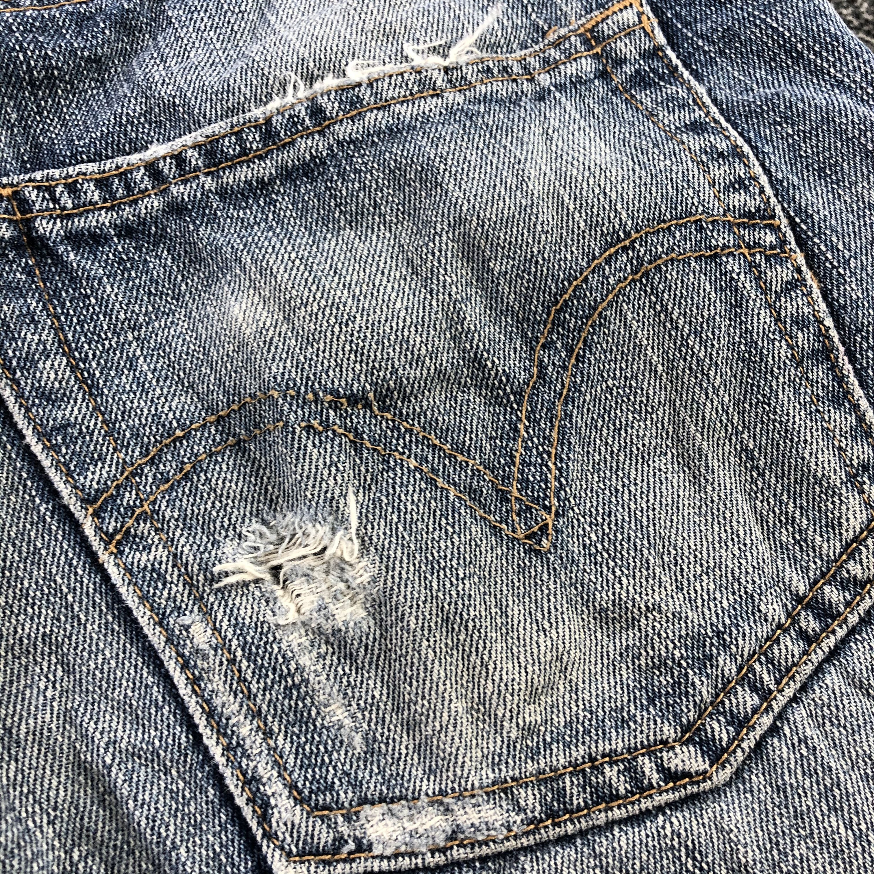 Levi's Vintage Levi's 533 Jeans DIstressed Denim KJ1458 Size US 33 - 8 Thumbnail