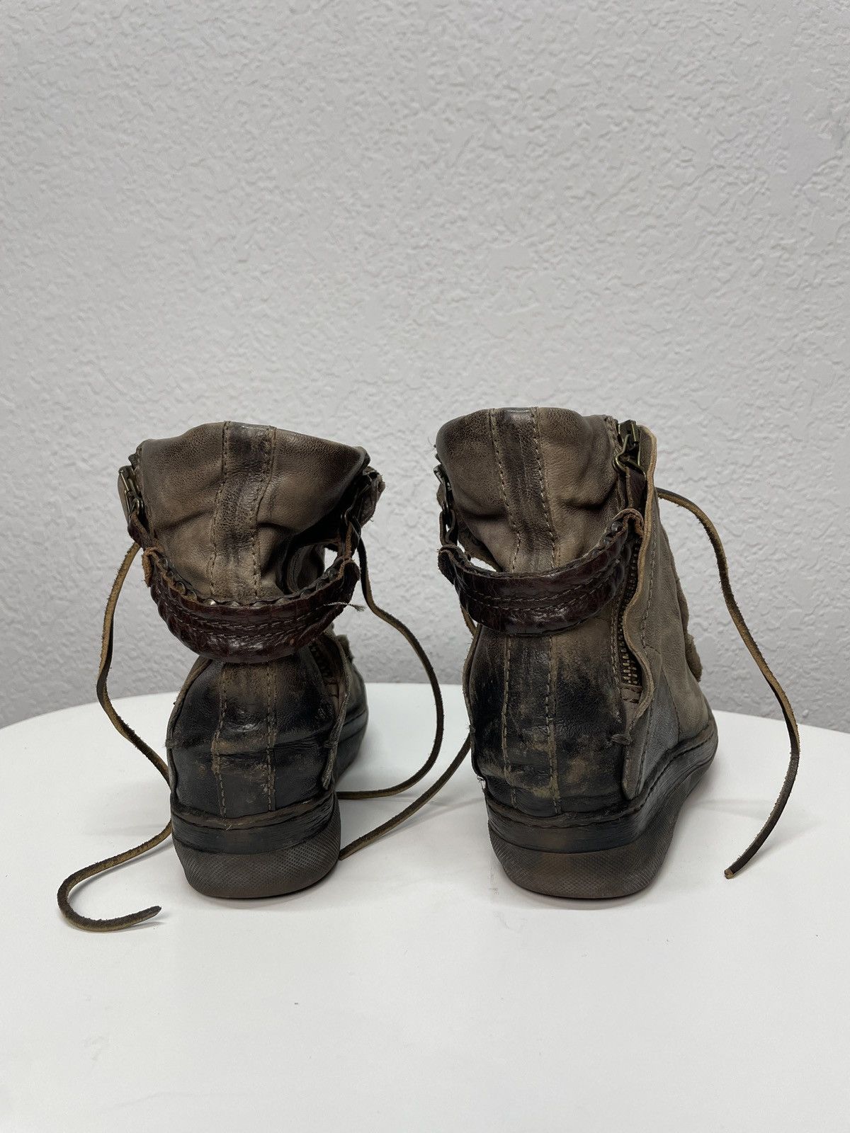 A.S.98 Vintage AS98 Buckle Biker Boots Rick Owens Style Airstep Size US 8 / IT 38 - 5 Thumbnail