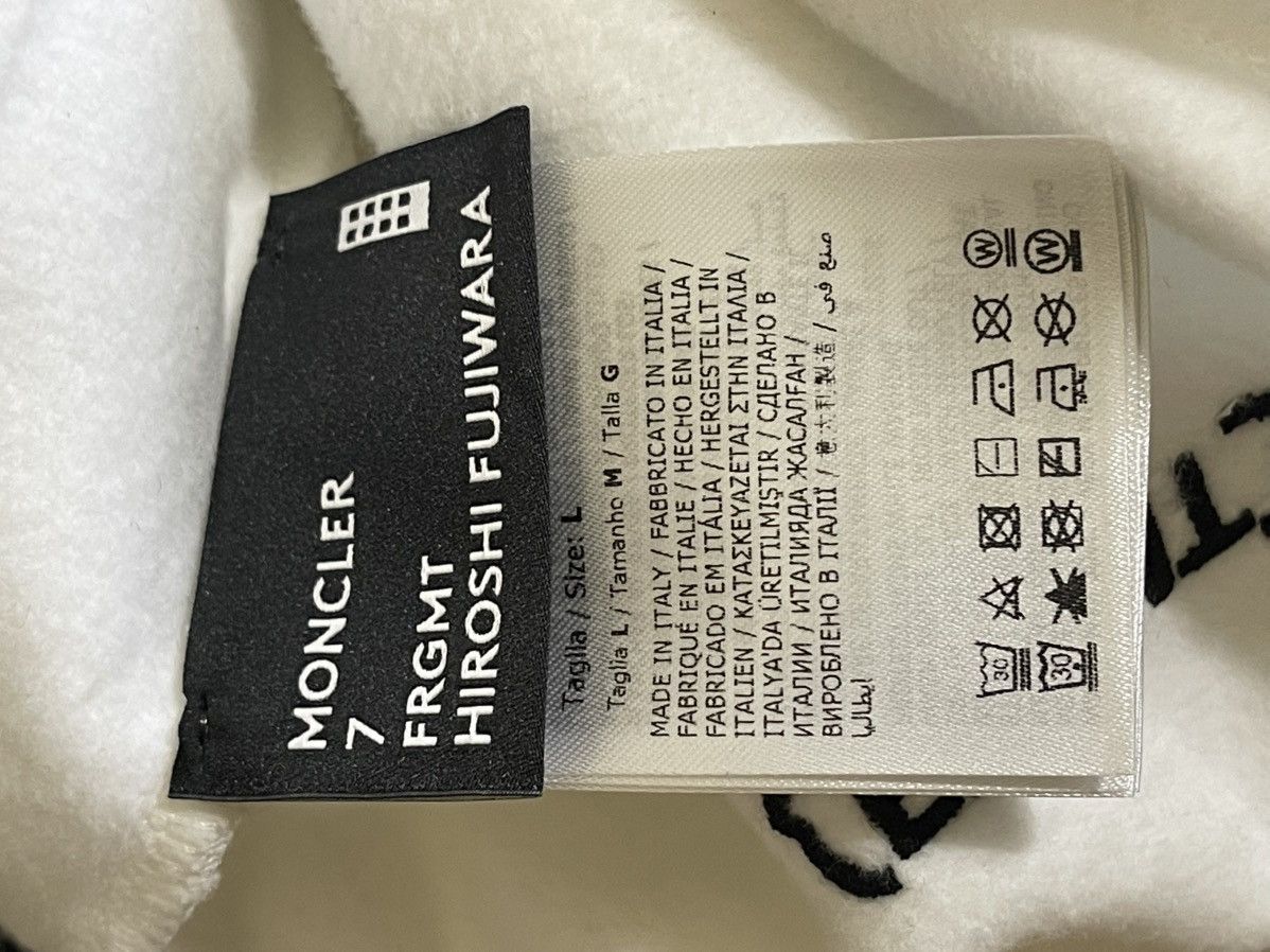 Fragment Design × Moncler Moncler 7 Fragment sweatpants by Hiroshi Fujiwara Size US 40 / EU 56 - 9 Thumbnail
