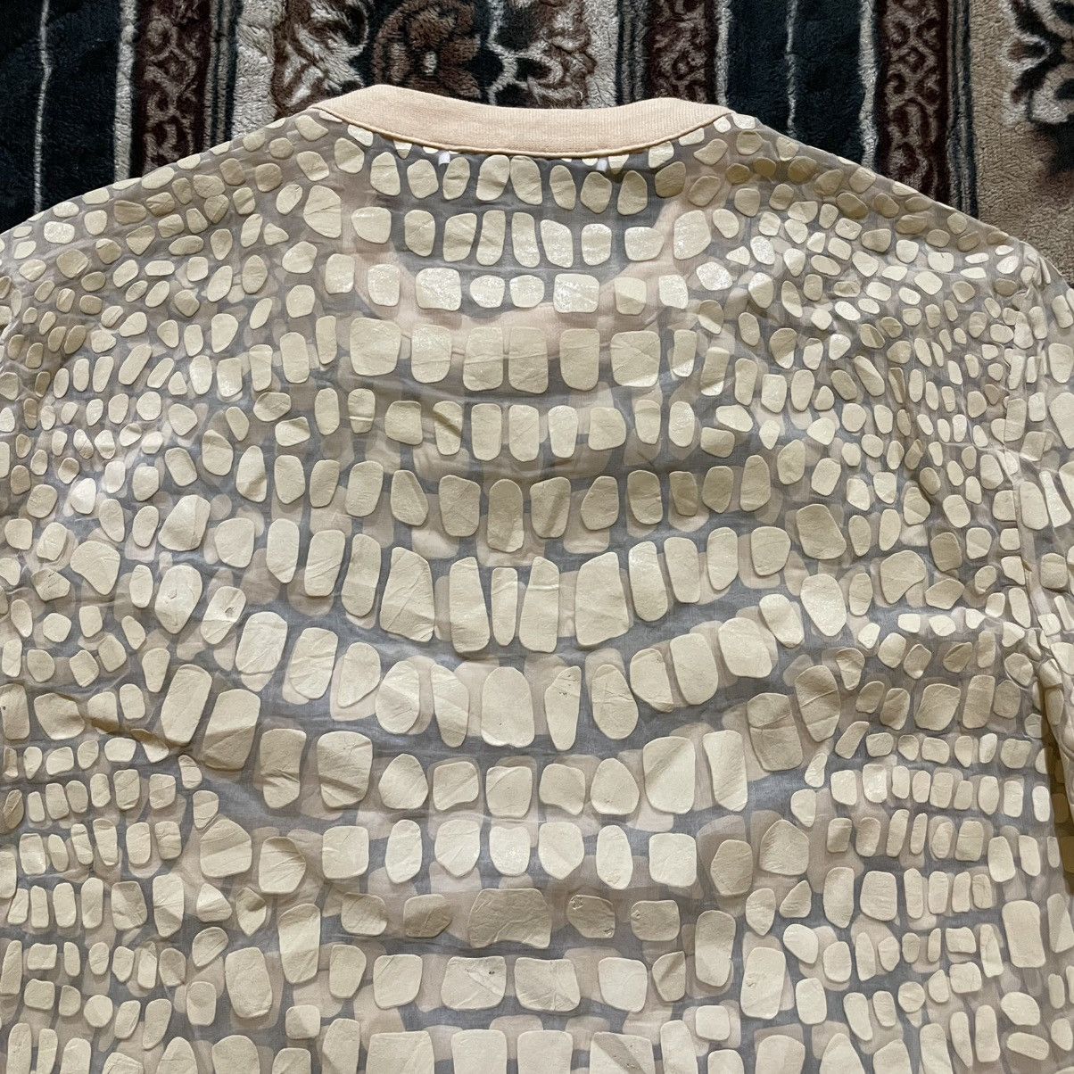 Givenchy GIVENCHY Paris by Riccardo Tisci Croc-Effect Sheer Silk Mesh Size L / US 10 / IT 46 - 13 Thumbnail