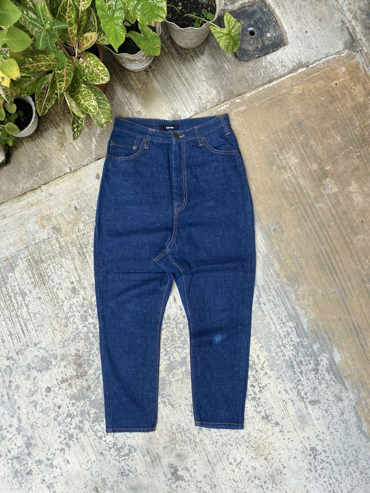 Ne-Net Ne-net drop crotch denim pants Size 27" / US 4 / IT 40 - 1 Thumbnail