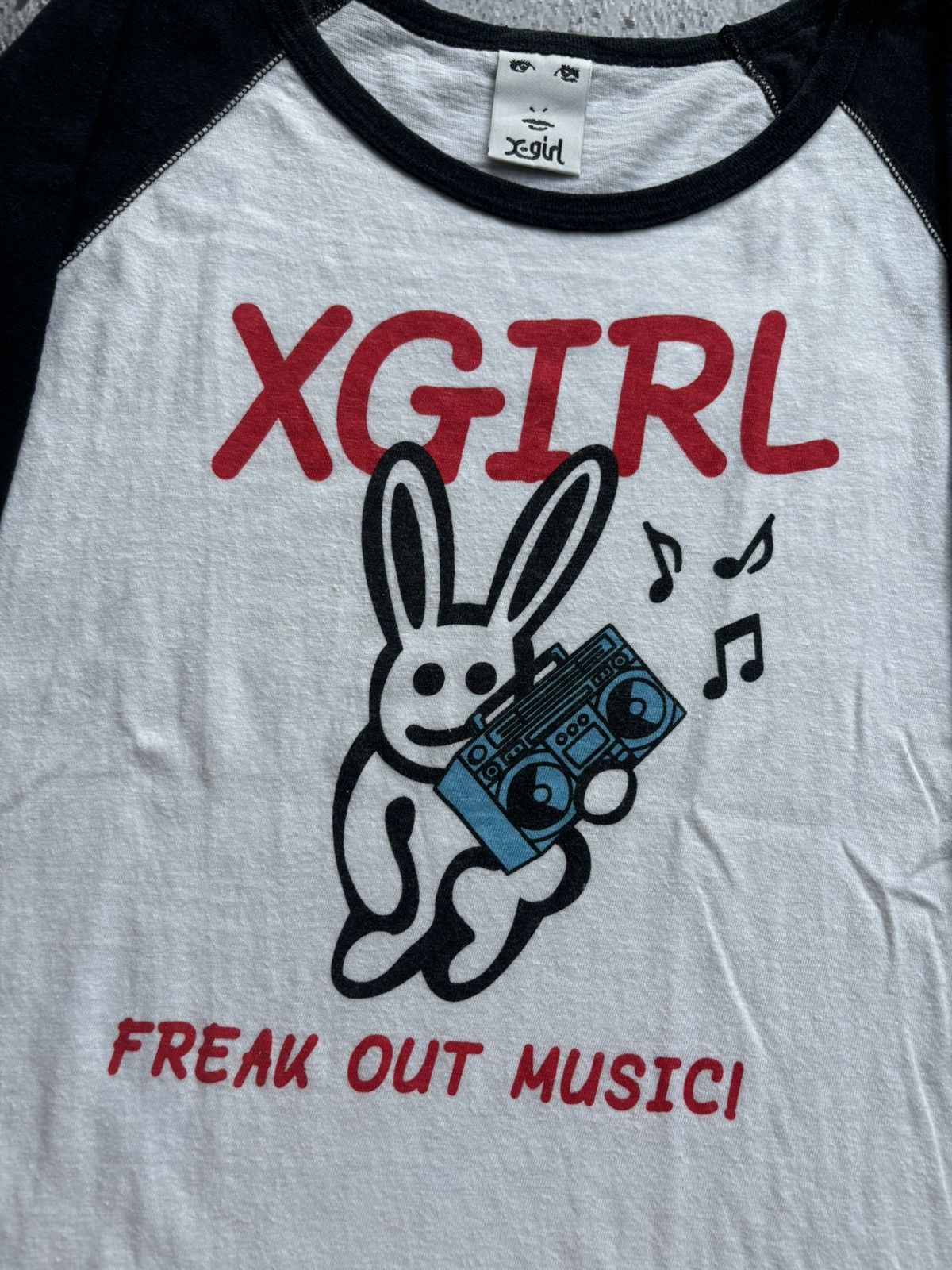 Hysteric Glamour Y2k X-Girl freak out music Longslevee Size US M / EU 48-50 / 2 - 3 Thumbnail