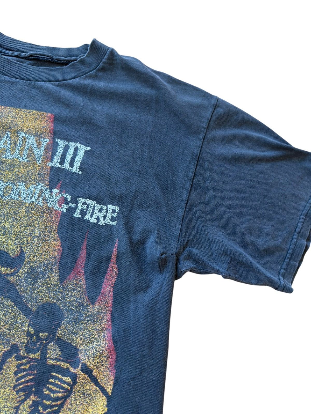 Band Tees *RARE* SMAHAIN III NOVEMBER COMING FIRE HELL METAL BAND TEE Size US L / EU 52-54 / 3 - 4 Thumbnail