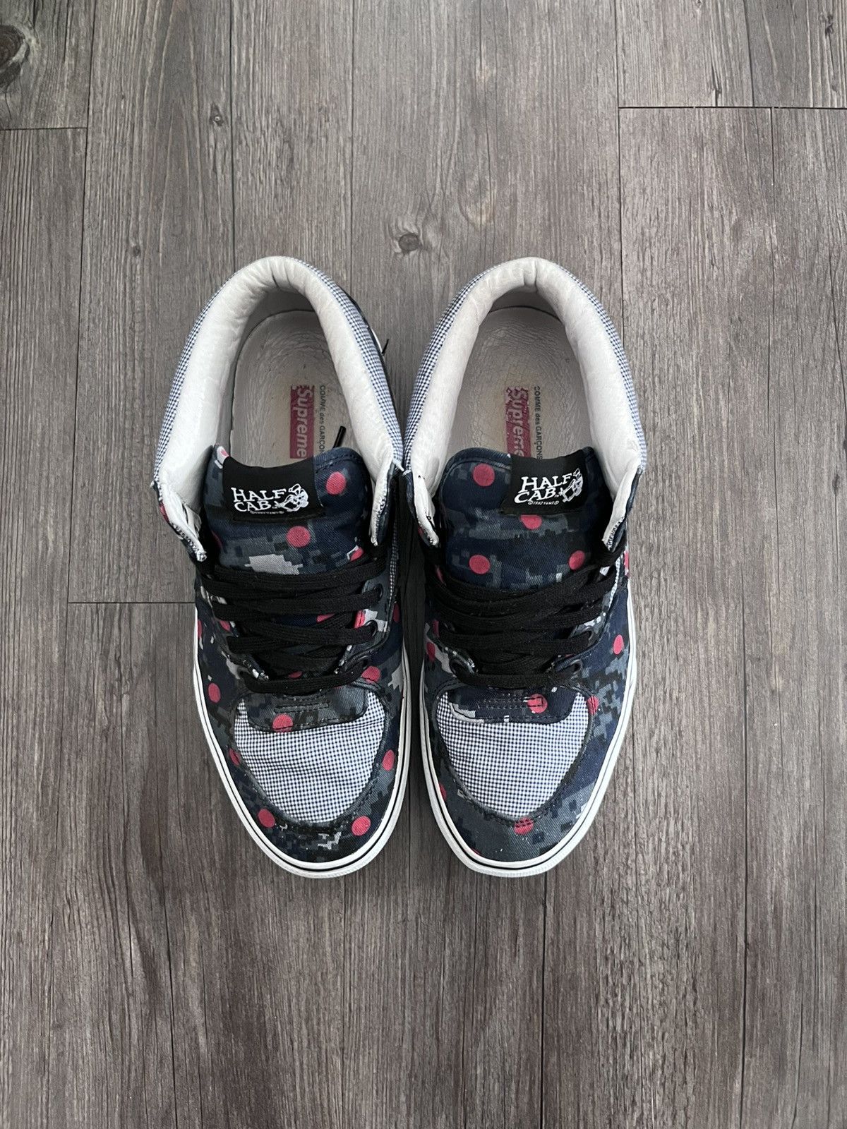 Supreme × Vans Supreme x Comme des garcon Vans Navy digicamo half