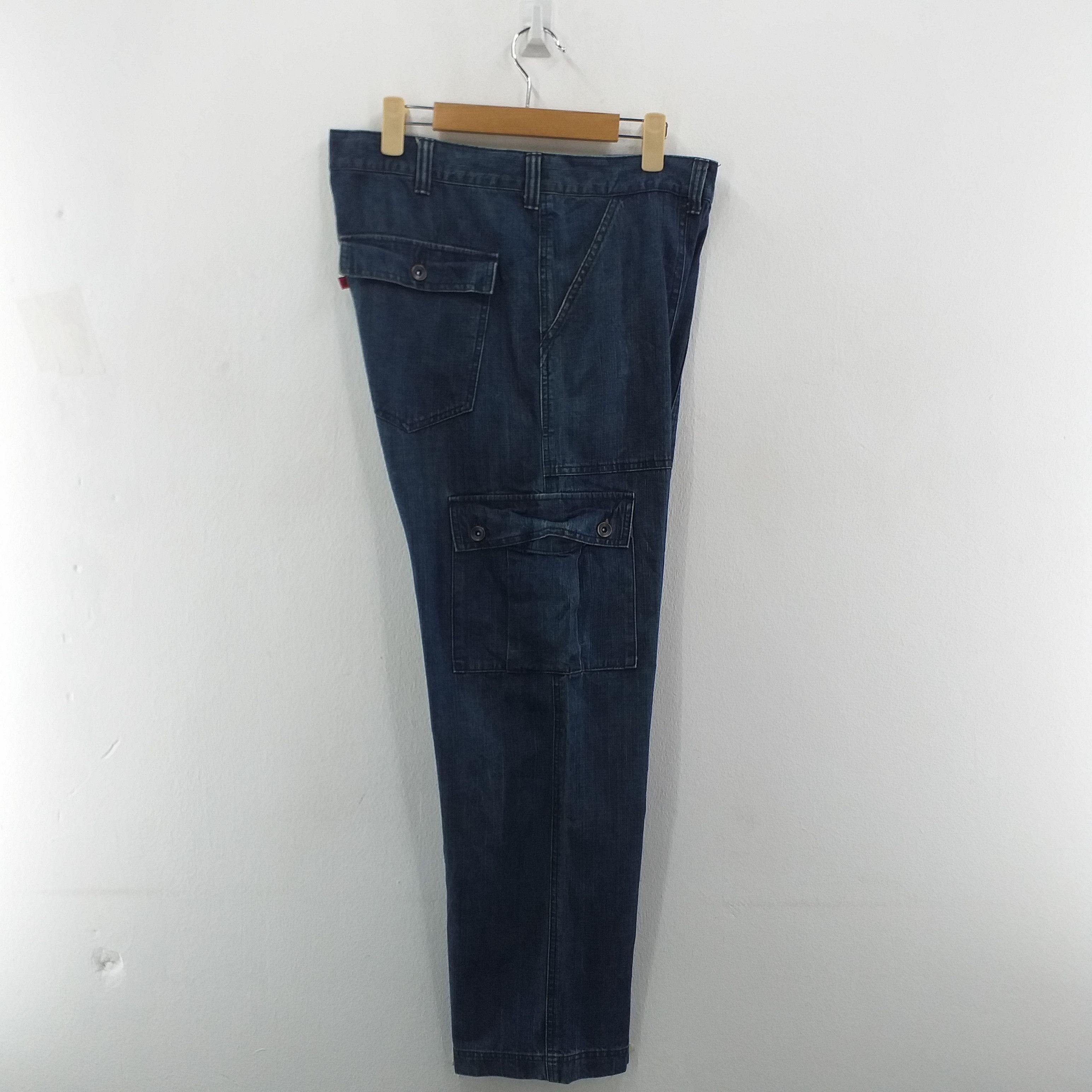 Japanese Brand Ssur Plus Japanese Brand Cargo Jeans -CP049 Size US 37 - 6 Thumbnail