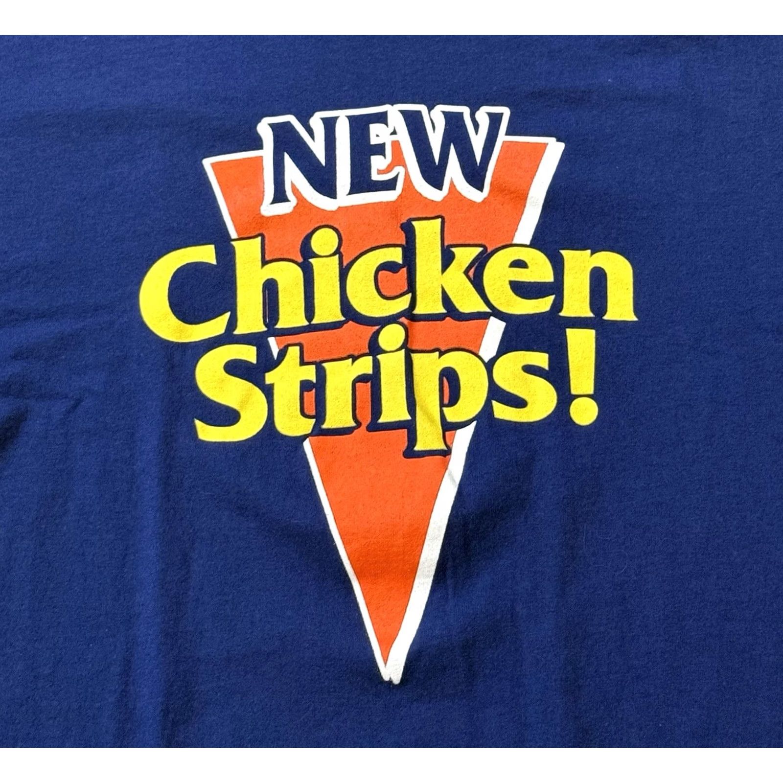 Fruit Of The Loom VINTAGE Whataburger ‘NEW Chicken Strips!’ Employee Promo Shirt XL Texas USA T-Shirt Mens 90s Size US XL / EU 56 / 4 - 3 Thumbnail