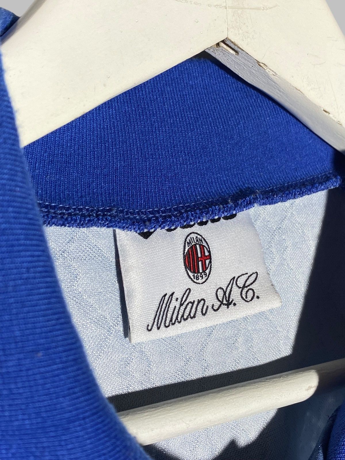 Lotto Sport × Vintage Vintage Lotto AC Milan 1995/96 Fourth Football Shirt Size US XL / EU 56 / 4 - 16 Thumbnail