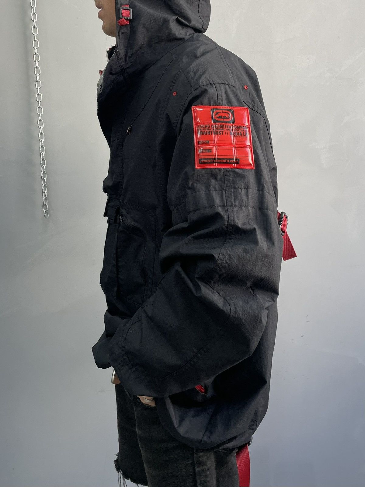 Ecko Unltd. Ecko unltd. Nylon Multipocket jacket oakley style Size US L / EU 52-54 / 3 - 7 Thumbnail