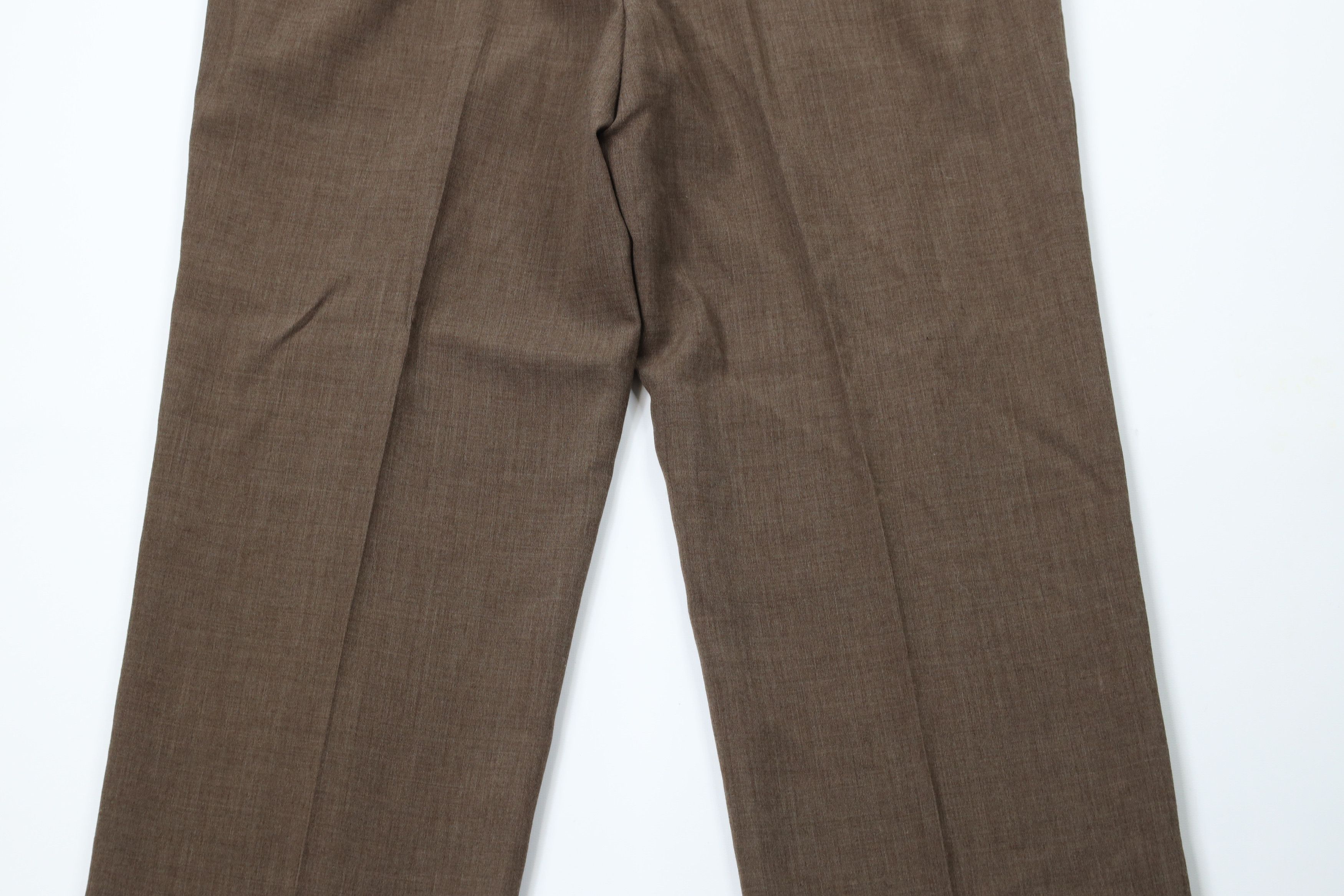 Vintage Vintage 70s Streetwear Flared Wide Leg Chino Pants Brown USA Size US 34 / EU 50 - 11 Thumbnail