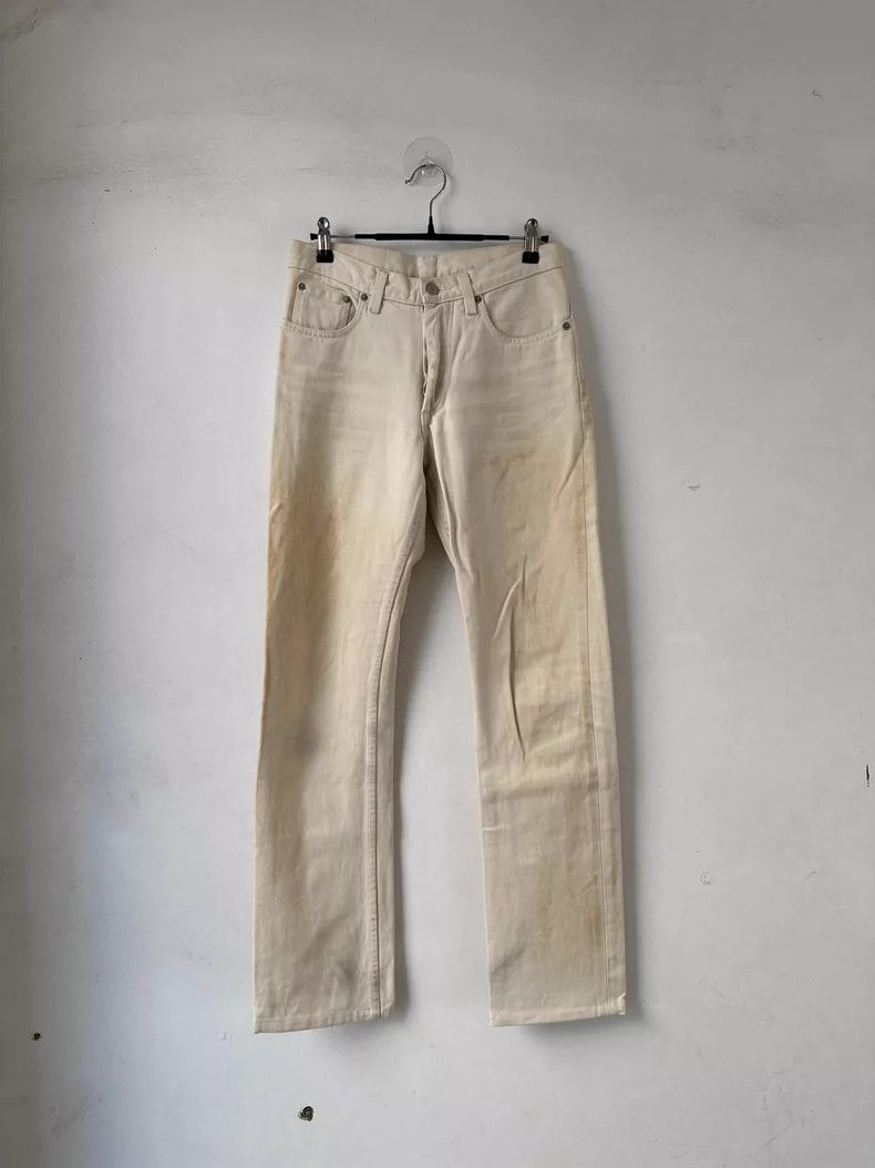 Helmut Lang HELMUT LANG size27 Rust burns jeans Size US 27 - 1 Thumbnail