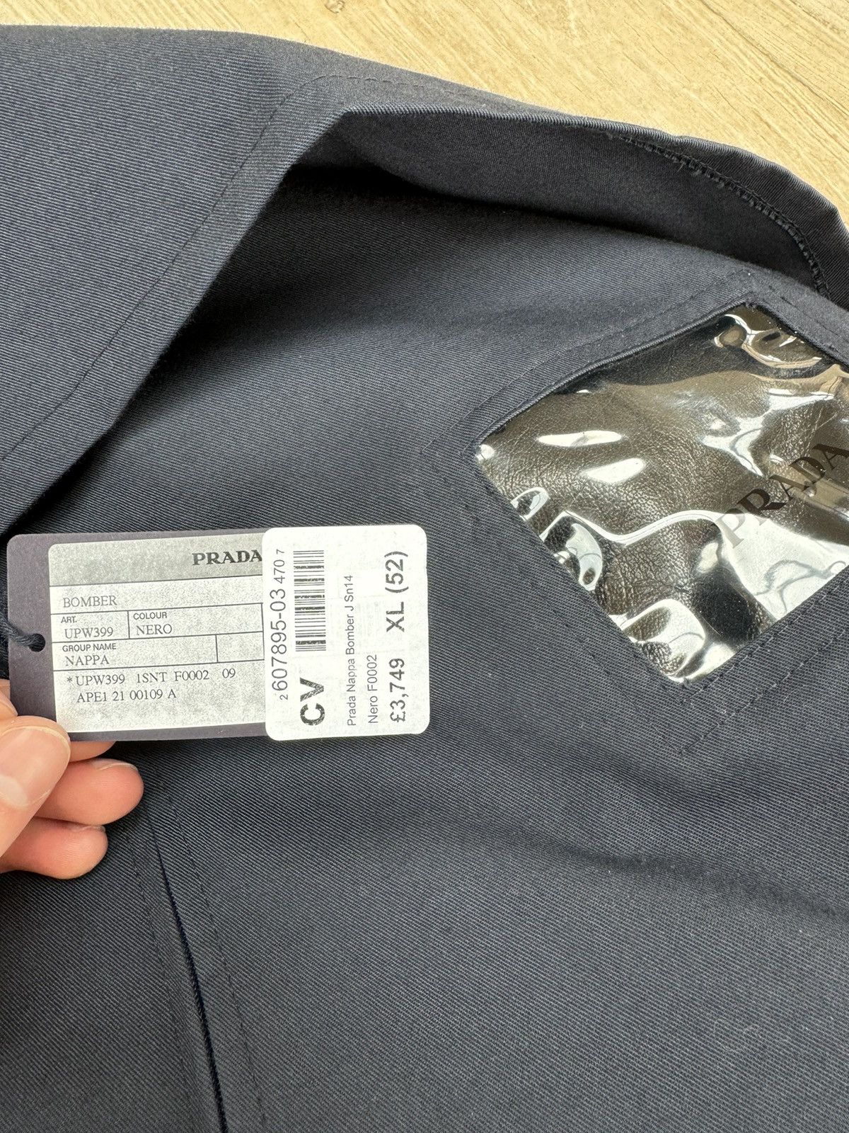 Prada GRAIL! Nappa Leather Bomber Size US L / EU 52-54 / 3 - 13 Thumbnail