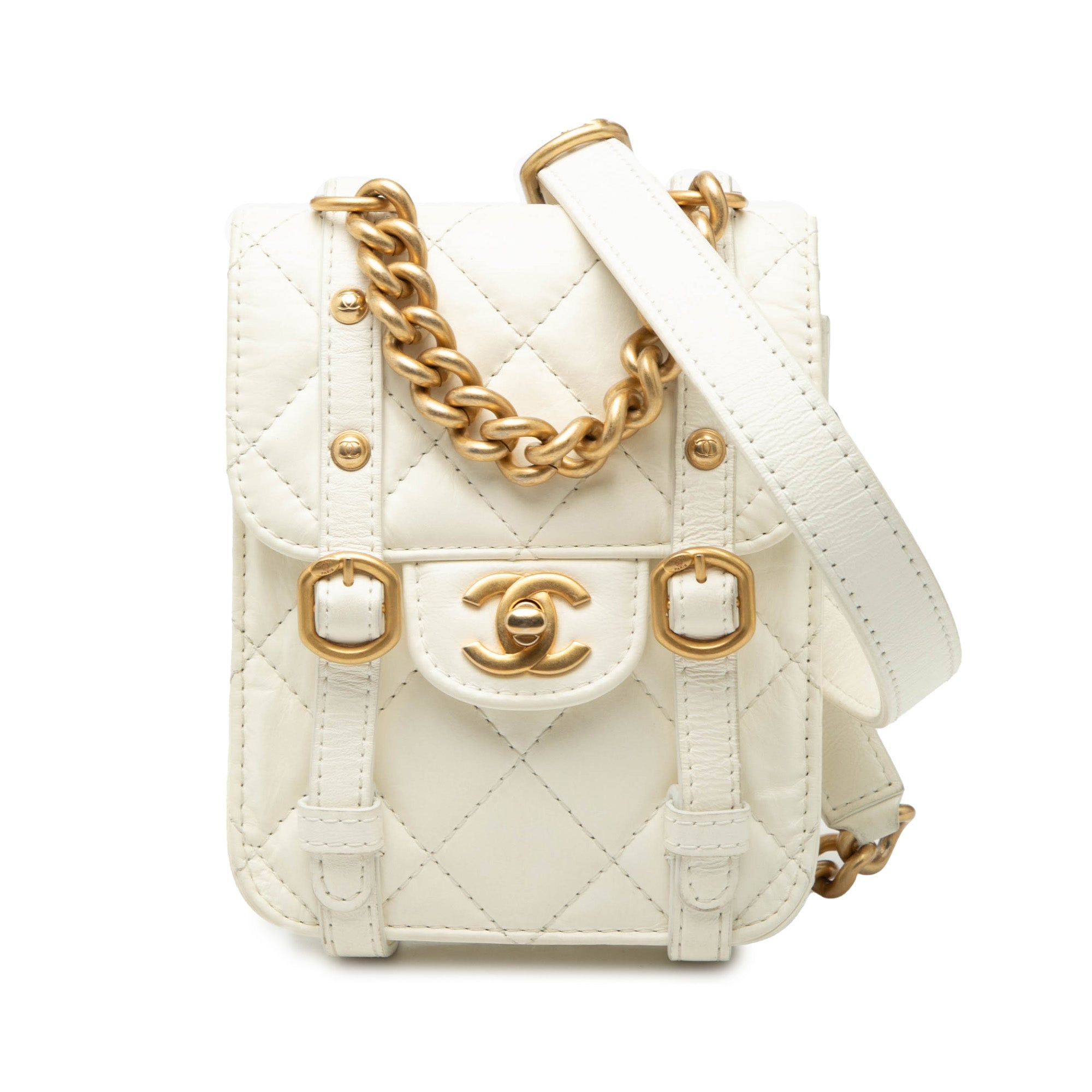 Chanel Mini Aged Calfskin City School Flap Size ONE SIZE - 1 Thumbnail