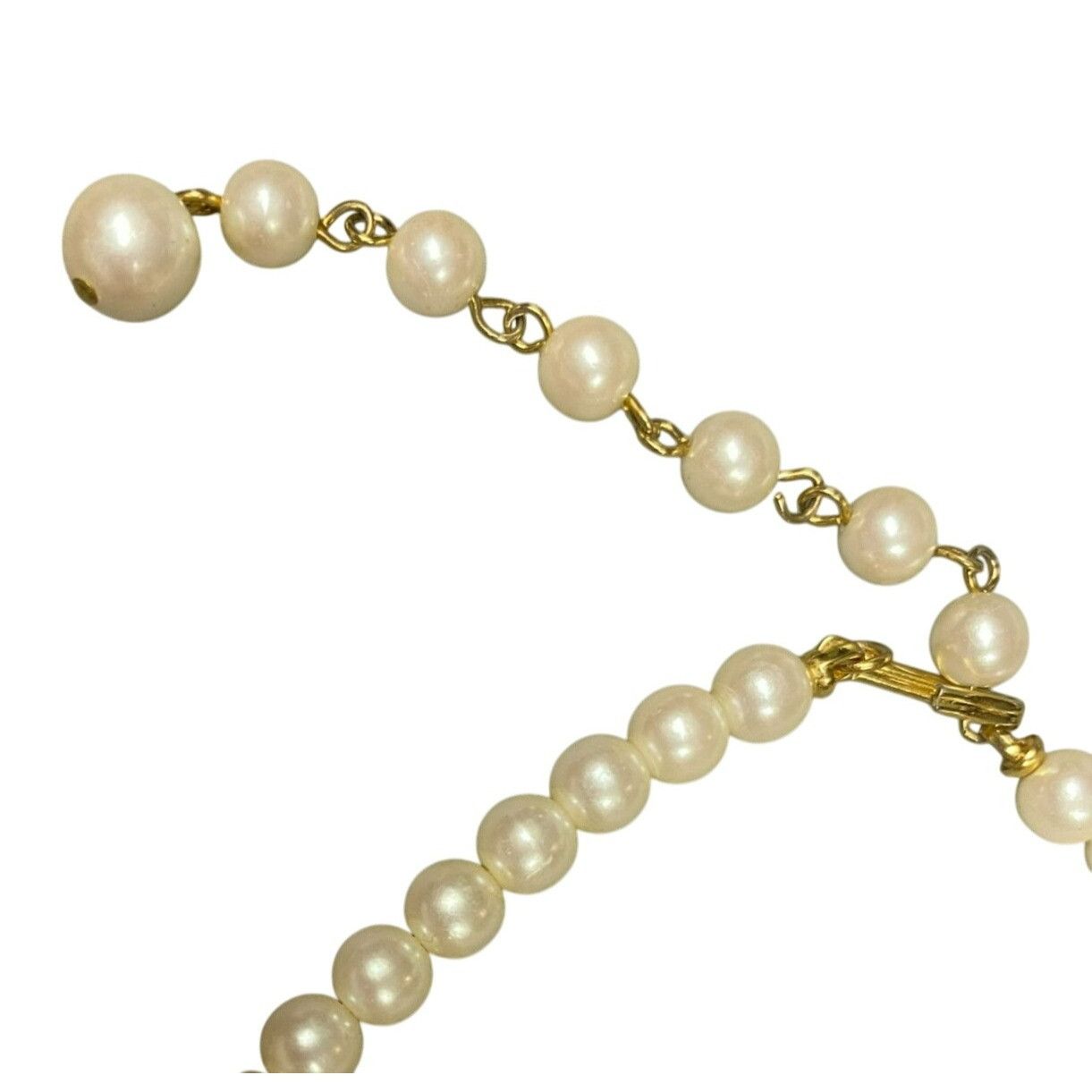 Other Elegant Vintage Marvella Faux Pearl Necklace With Rhinestone Size ONE SIZE - 6 Thumbnail