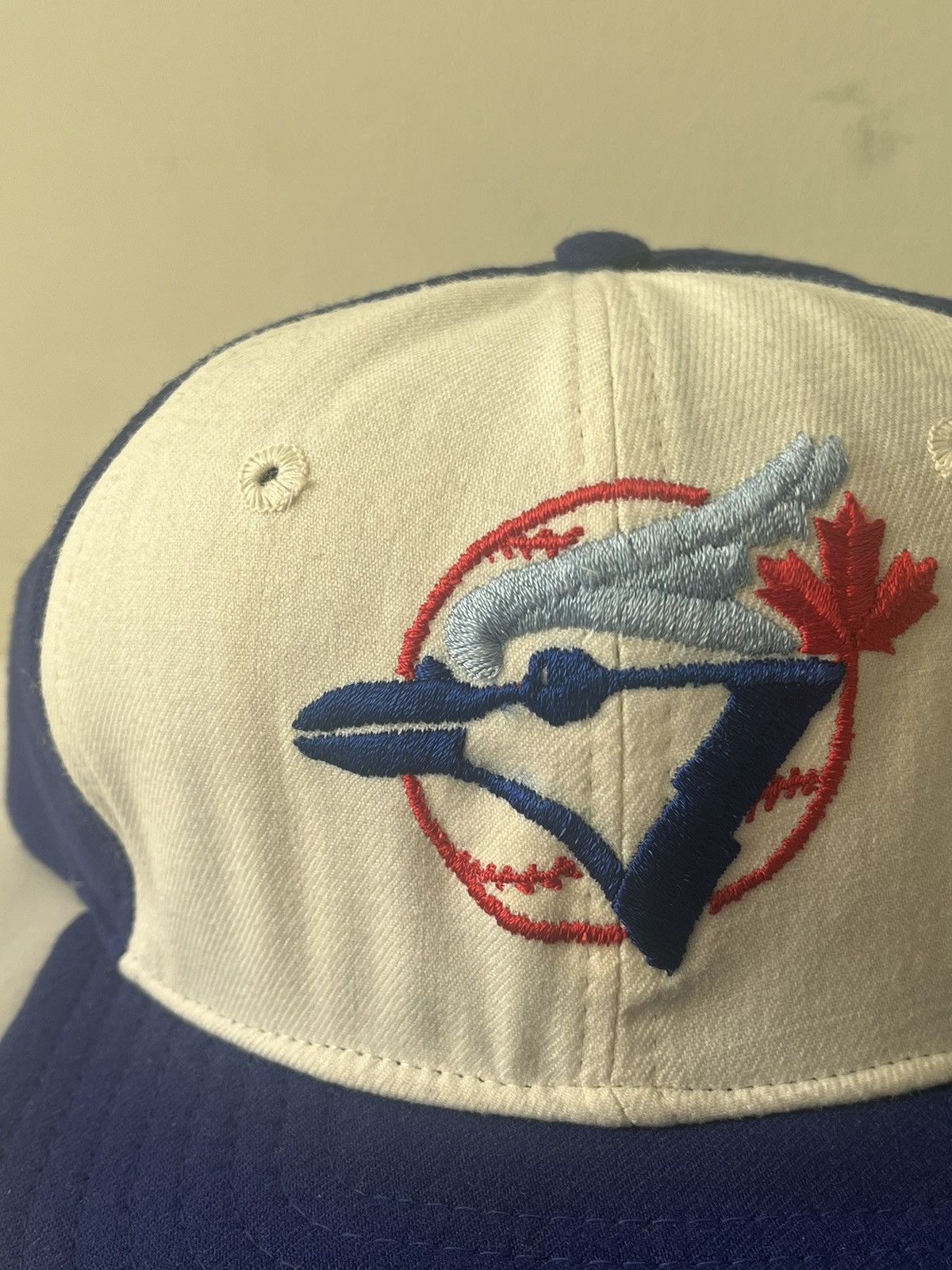Vintage 80s Toronto Blue Jays New Era Snapback Hat Size ONE SIZE - 3 Thumbnail