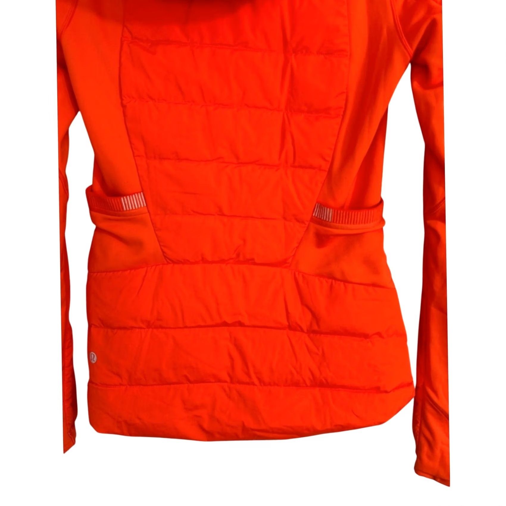 Lululemon Lululemon Down for It All Goose Puffer Jacket Size 4 Atomic Orange Women Jacket Puffer Size S / US 4 / IT 40 - 7 Thumbnail