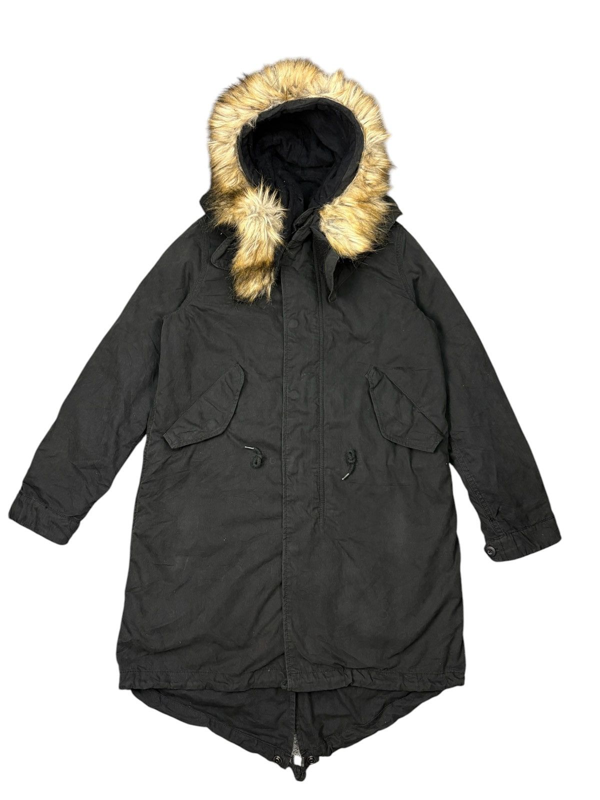 Avirex ‼️ Avirex Parka Jacket Mods Coats Mink Fur Hooded Bondage Size US S / EU 44-46 / 1 - 1 Thumbnail