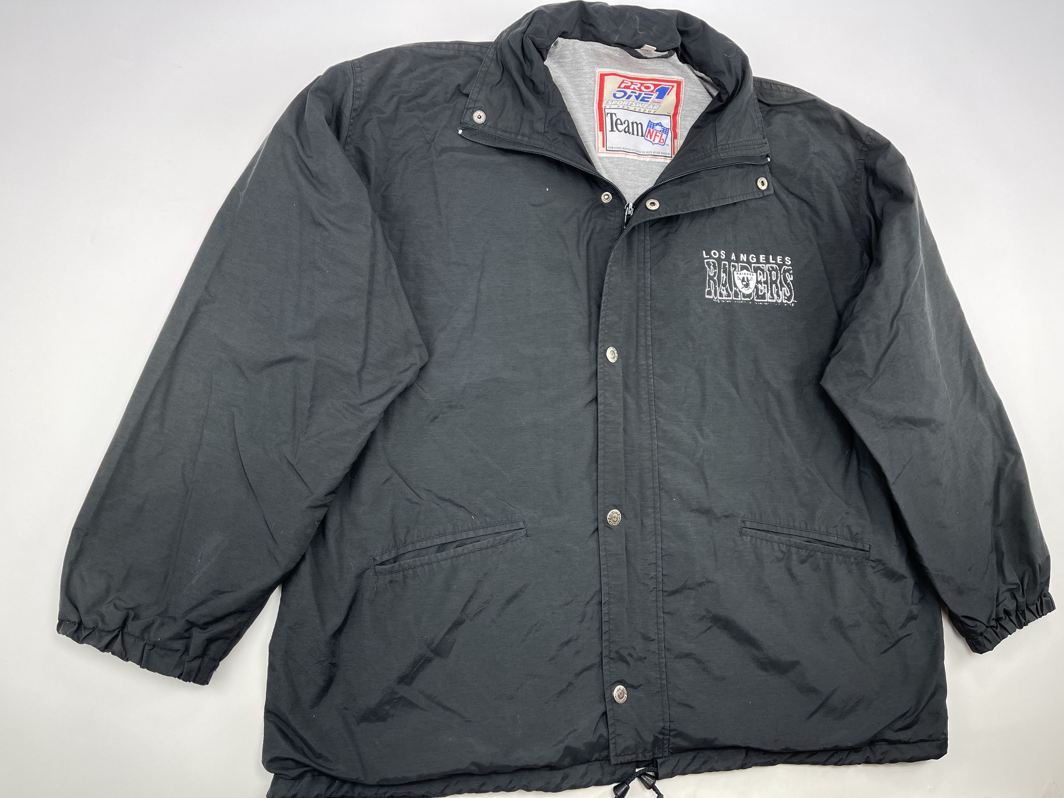 NFL Los Angeles Raiders jacket vintage bomber Oakland Raiders L Size US L / EU 52-54 / 3 - 9 Thumbnail