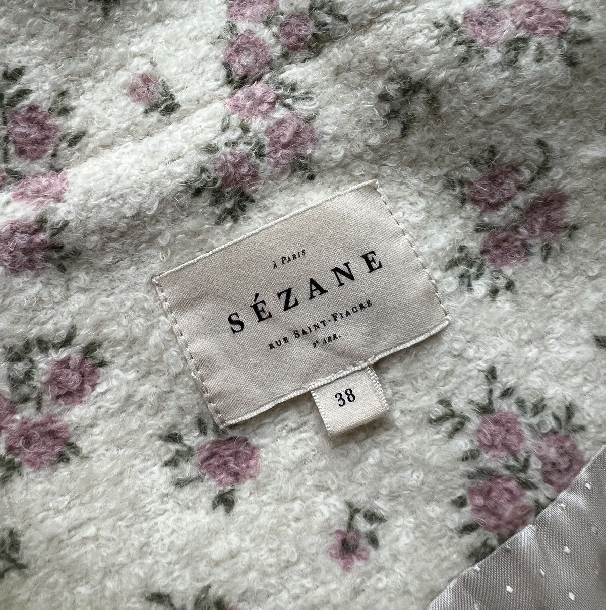 Sezane Sezane Leo Coat Floral Jacket Size M / US 6-8 / IT 42-44 - 10 Thumbnail
