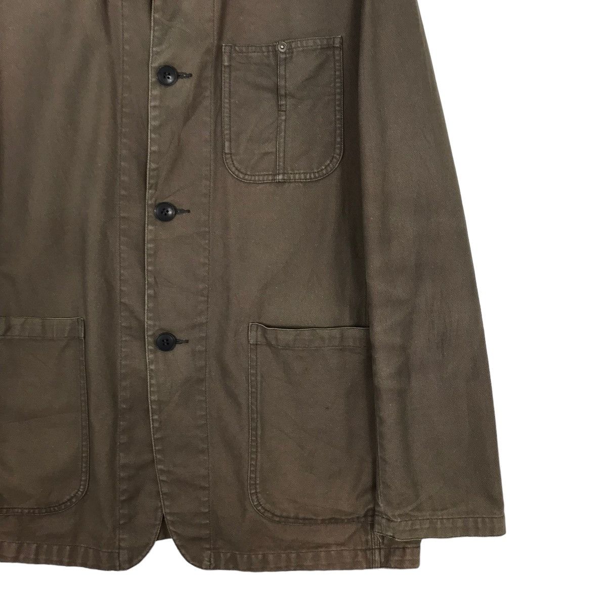 Takeo Kikuchi 💥 TAKEO KIKUCHI DUCK CANVAS CHORE JACKET Size US M / EU 48-50 / 2 - 5 Thumbnail