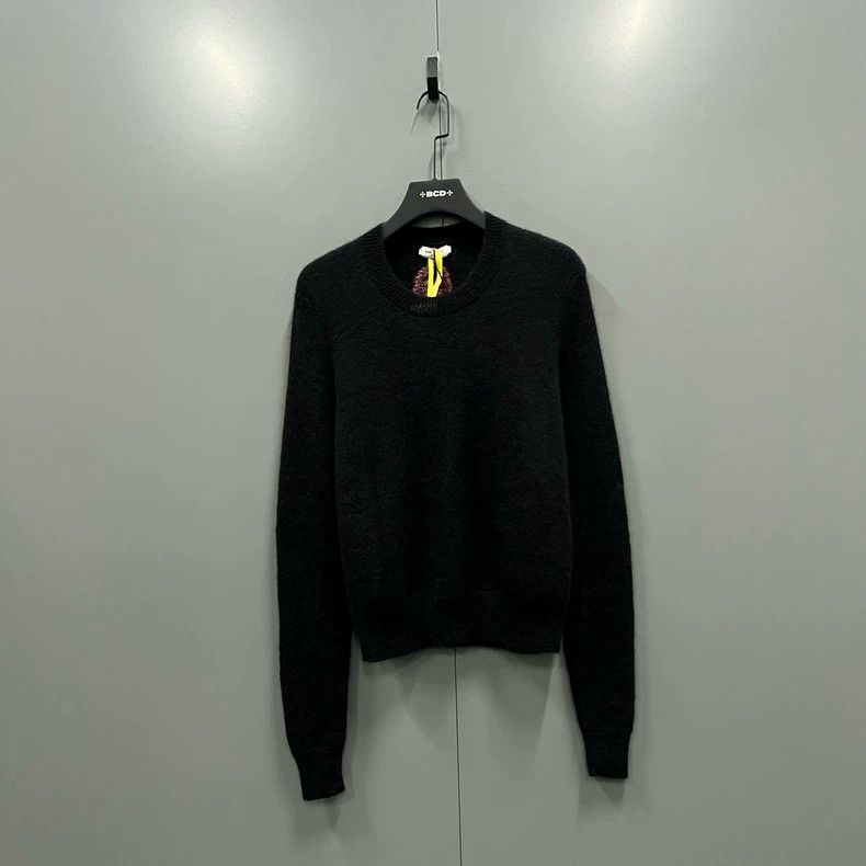 Saint Laurent Paris Saint Laurent ParisBack flamingo print Jersey sweater 2504 Size US XS / EU 42 / 0 - 1 Thumbnail