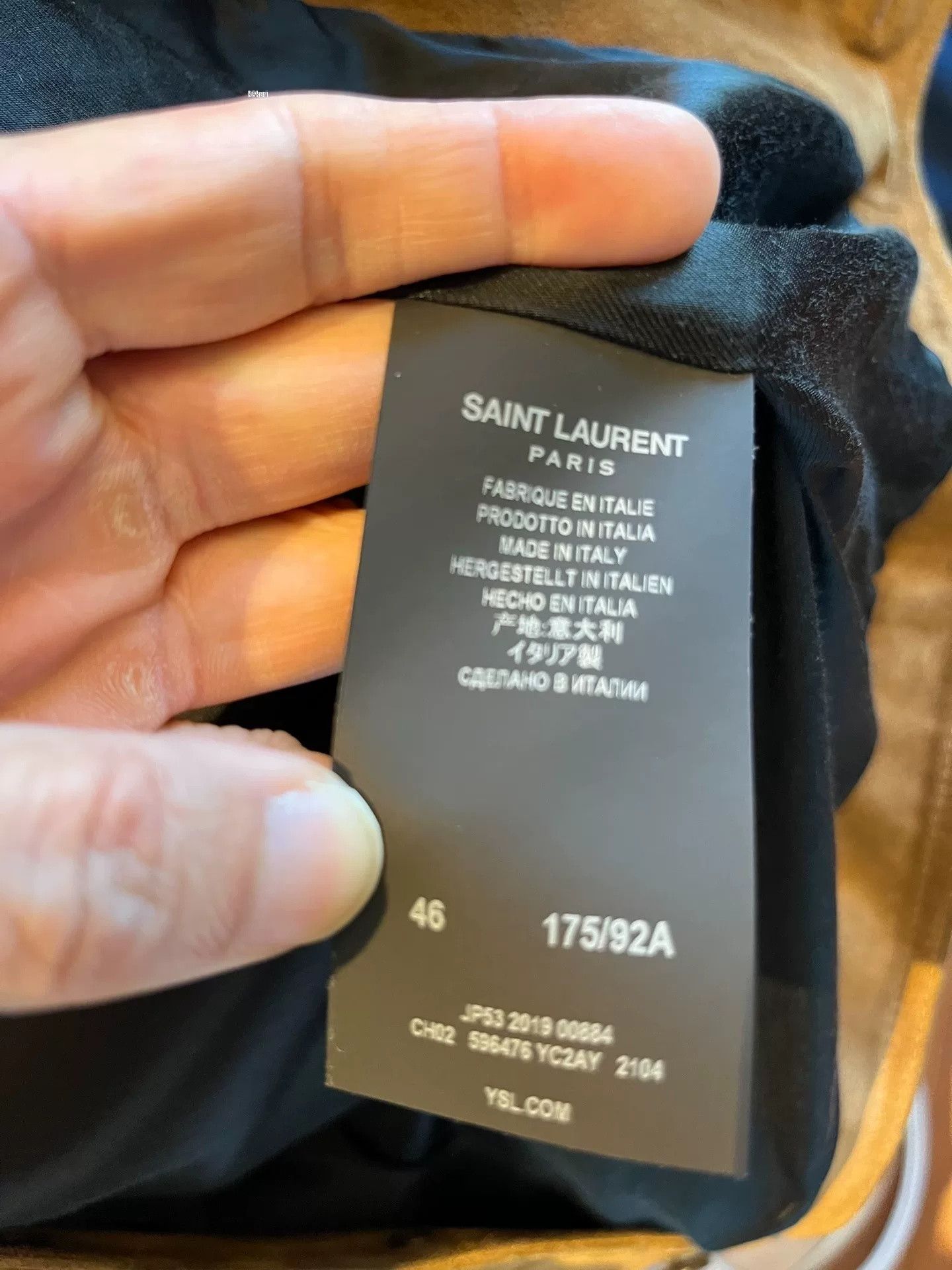 Saint Laurent Paris Saint Laurent SLP Runway Suede Slim Jacket Size US S / EU 44-46 / 1 - 6 Thumbnail