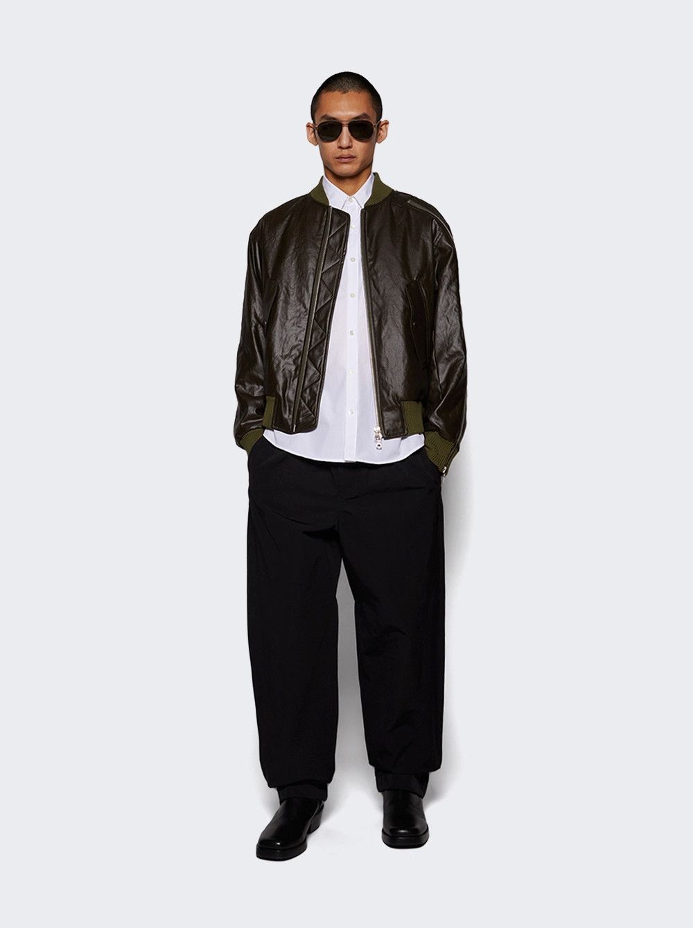 Dries Van Noten o1mle0226 Corbino Shirt in White Size US M / EU 48-50 / 2 - 5 Thumbnail