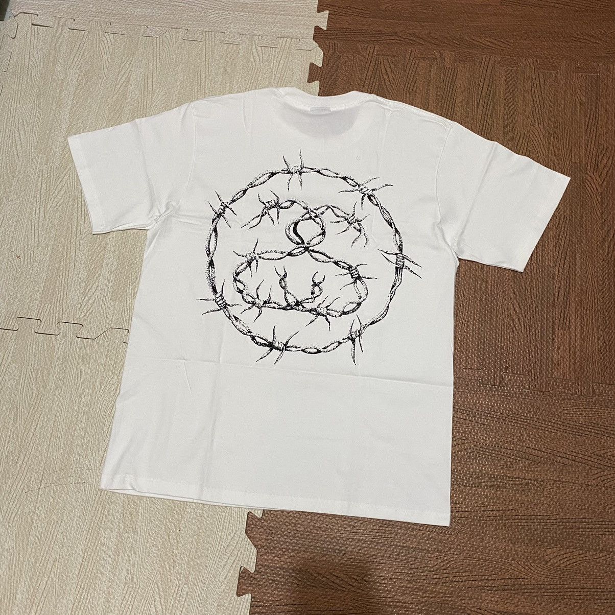 image of Stussy Wired Tshirt in White, Men's (Size Large)