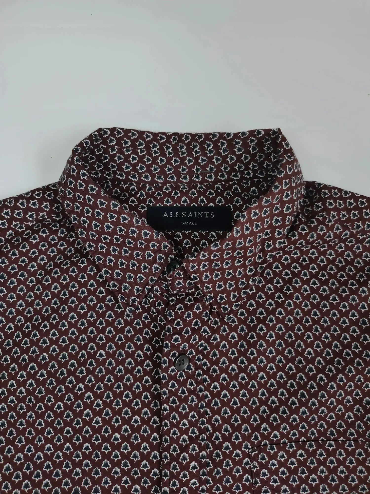 Allsaints Allsaints Printed monogram shirt Size US S / EU 44-46 / 1 - 2 Thumbnail