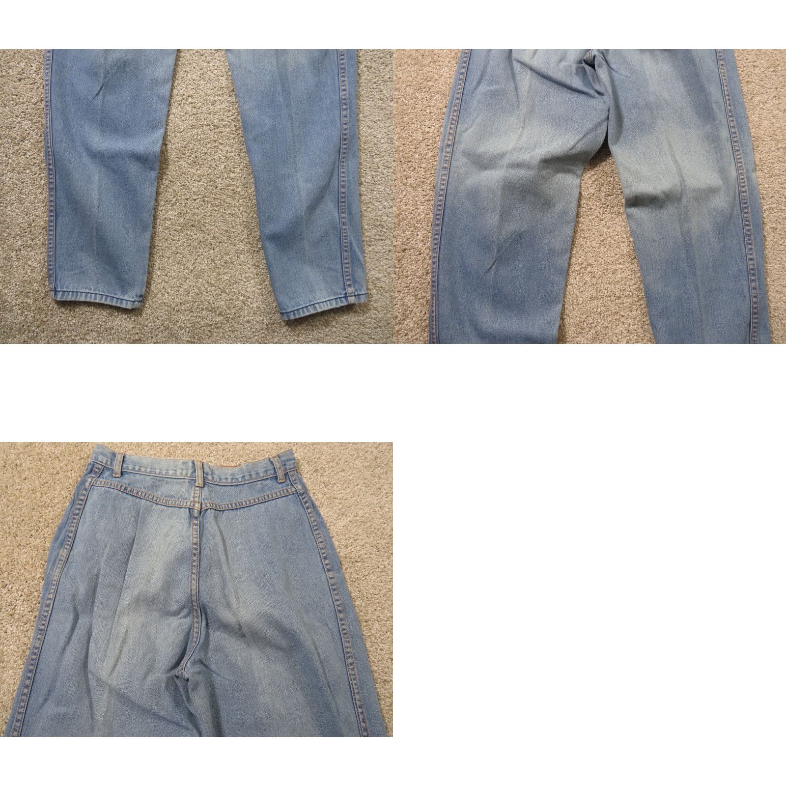 J Brand VINTAGE AJ Brandon Jeans Women 10 27x30 High-Rise Mom Denim Western 80s 90s Retro Cowgirl Western Casual Size 32" / US 10 / IT 46 - 9 Thumbnail