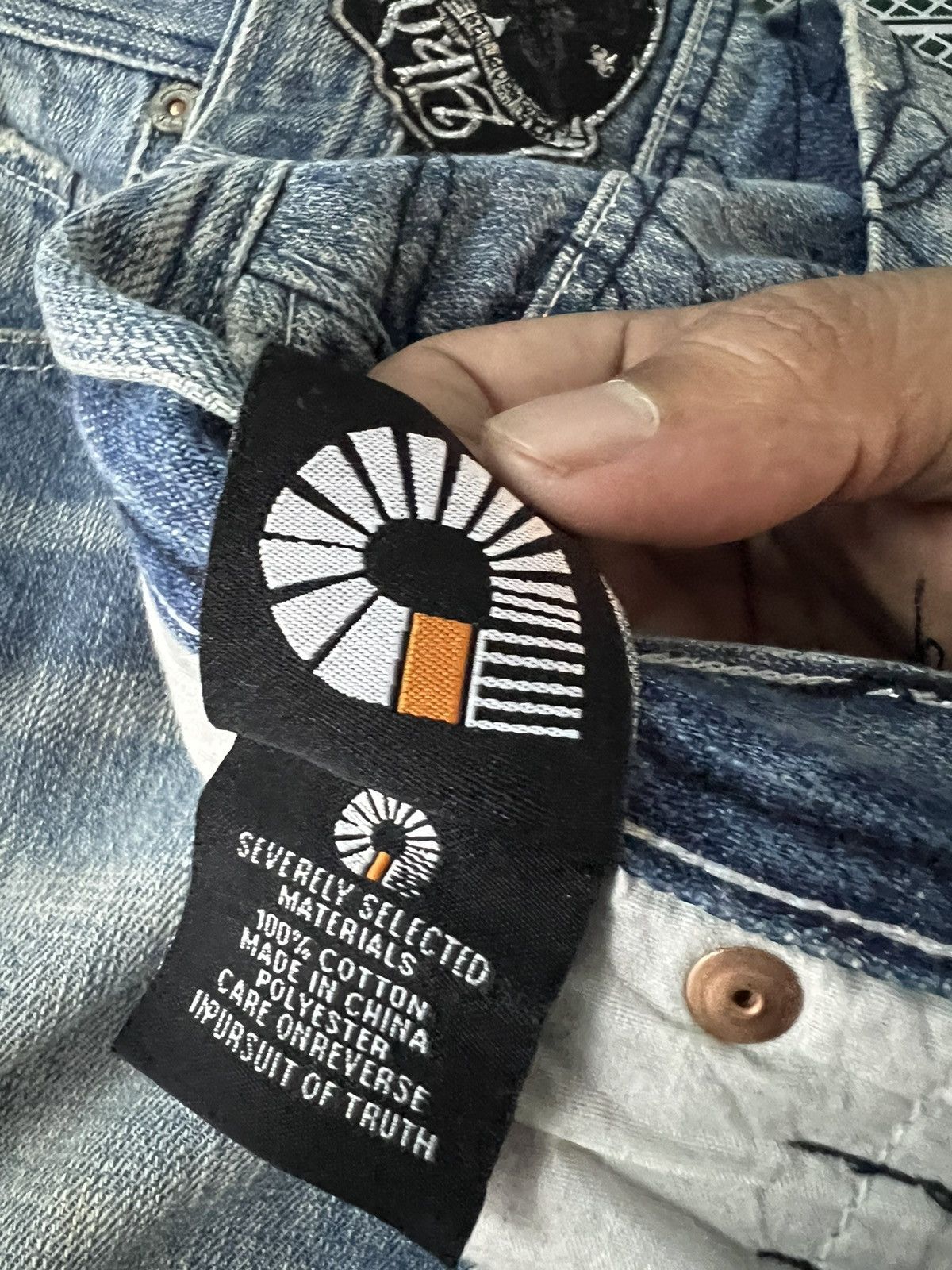 Akademiks 🔥 Akademiks Denim Pants japanese brand Size US 36 / EU 52 - 12 Thumbnail