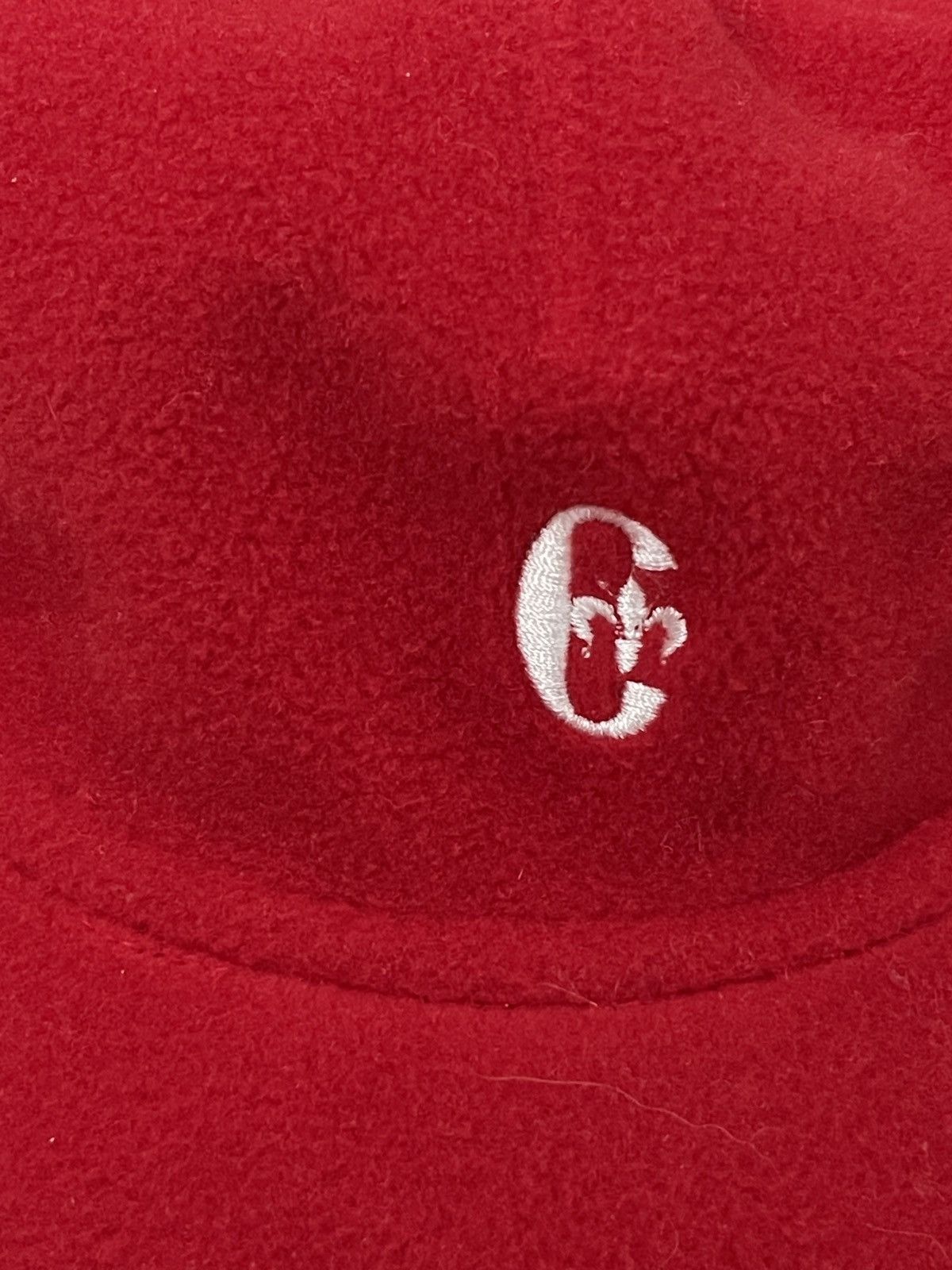 Conte of Florence Conte of Florence Red Fleece Ear-flap Cap Teflon Coated 56 S Size ONE SIZE - 3 Thumbnail