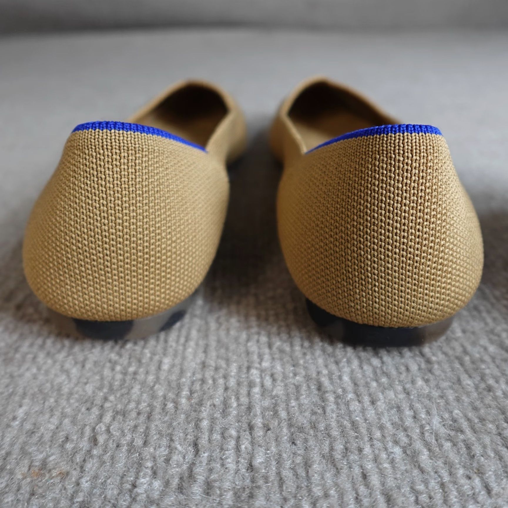 Rothy's Rothy’s Women Flat 8.5 Beige Ecru Point Solid Slip On Summer Casual Women Flats Size US 9 / IT 39 - 3 Thumbnail