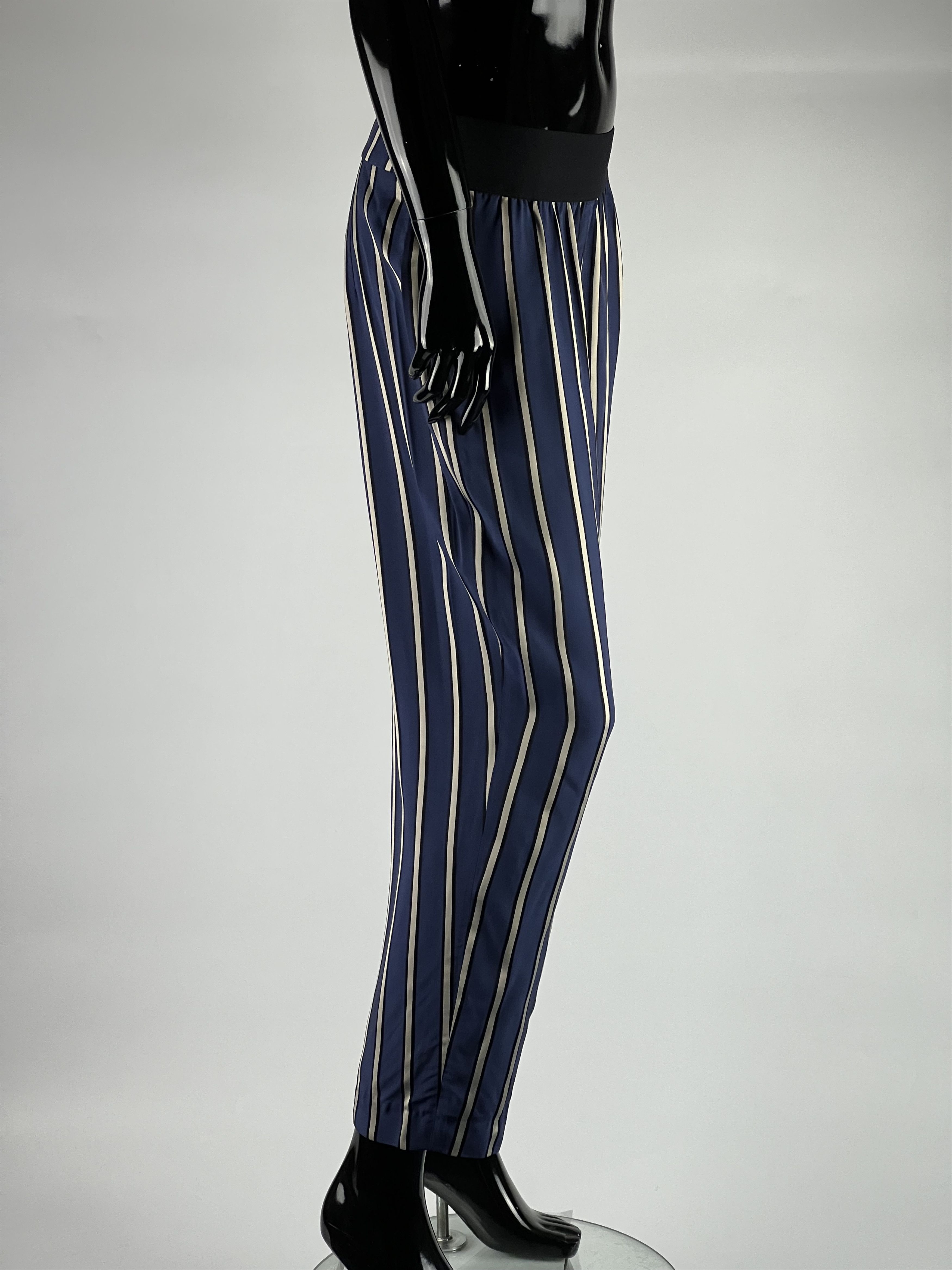 Peserico Peserico Sign Striped Trousers Pants Size IT42 Size 28" / US 6 / IT 42 - 2 Thumbnail