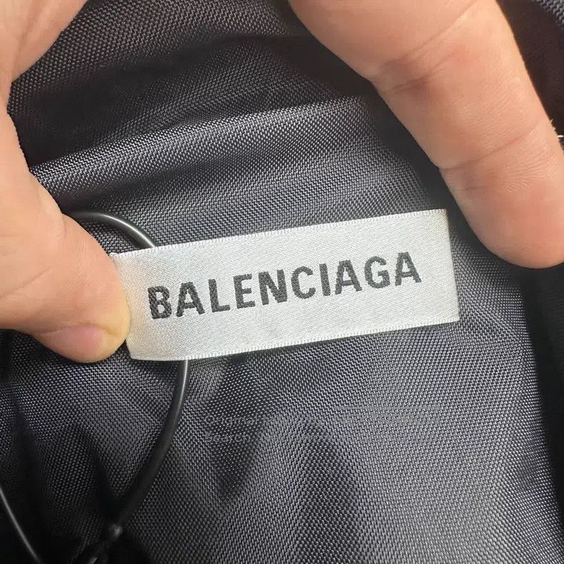 Balenciaga Balenciaga Black washed denim color block windbreaker Size XS / US 0-2 / IT 36-38 - 3 Thumbnail