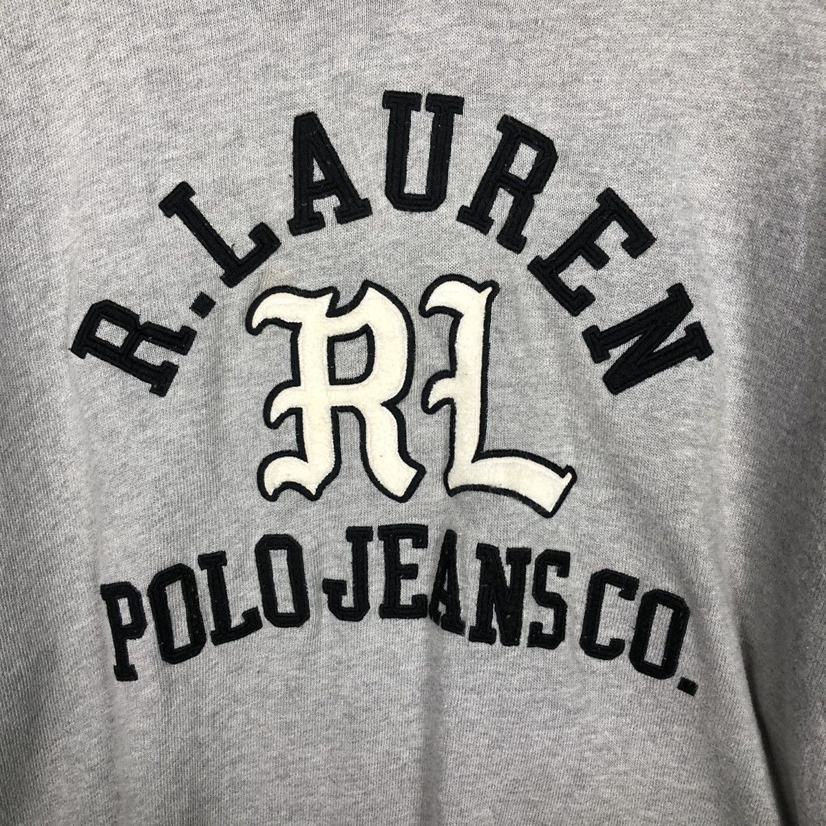 Japanese Brand × Ralph Lauren 📌Vintage Sweatshirt R Lauren Ralph Lauren Jeans Big Logo Size US L / EU 52-54 / 3 - 13 Thumbnail