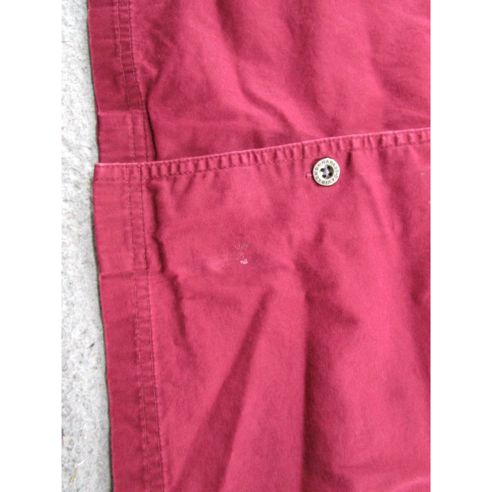 Harley Davidson Harley-Davidson Eagle Button Up Short Sleeve Embroidered Biker Mechanic Shirt XL Red Men Button-Down Collar Casual Vintage: No Size US XL / EU 56 / 4 - 5 Thumbnail