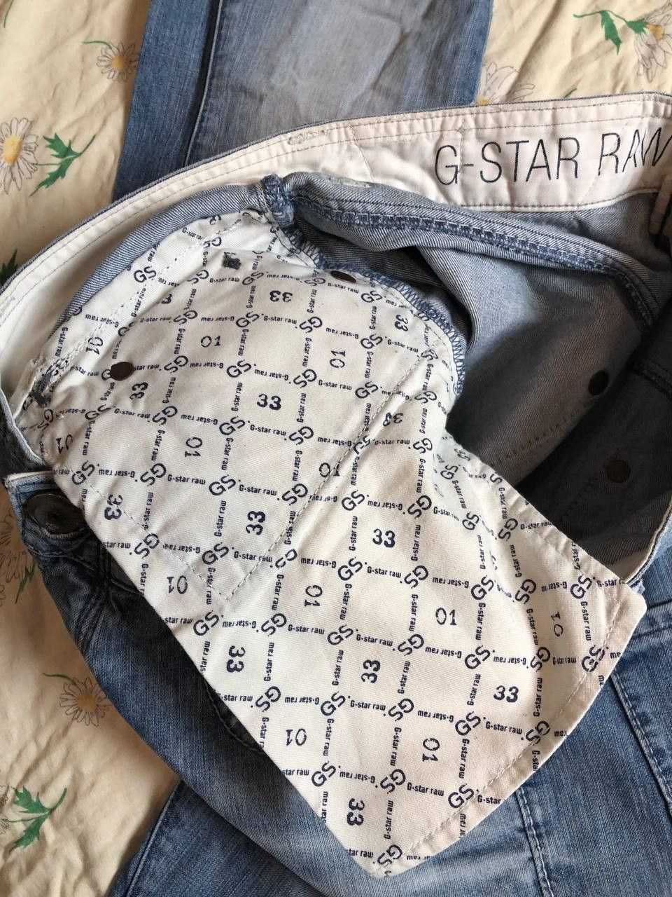 G-Star Vintage G-Star Raw jeans blue Y2K streetwear Size US 34 / EU 50 - 13 Thumbnail