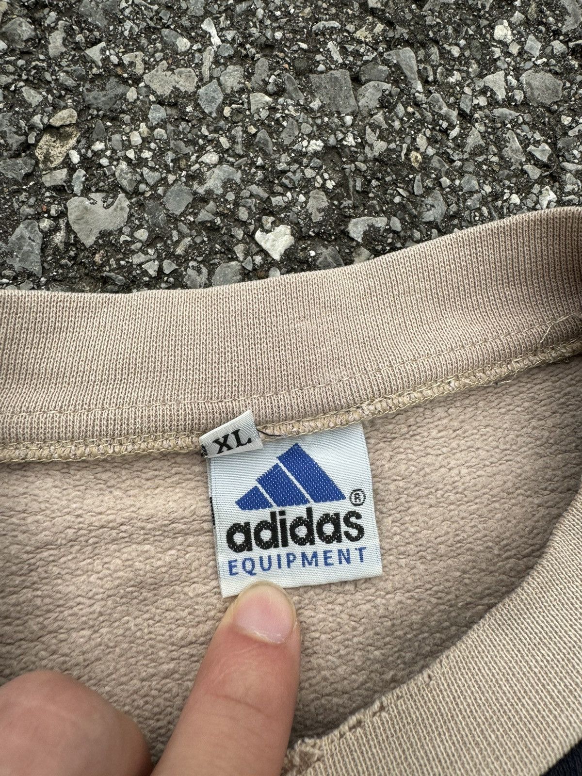 Adidas × Japanese Brand × Vintage Adidas Bootleg boxy crewneck vintage 90s rare rap skate Size US M / EU 48-50 / 2 - 5 Thumbnail