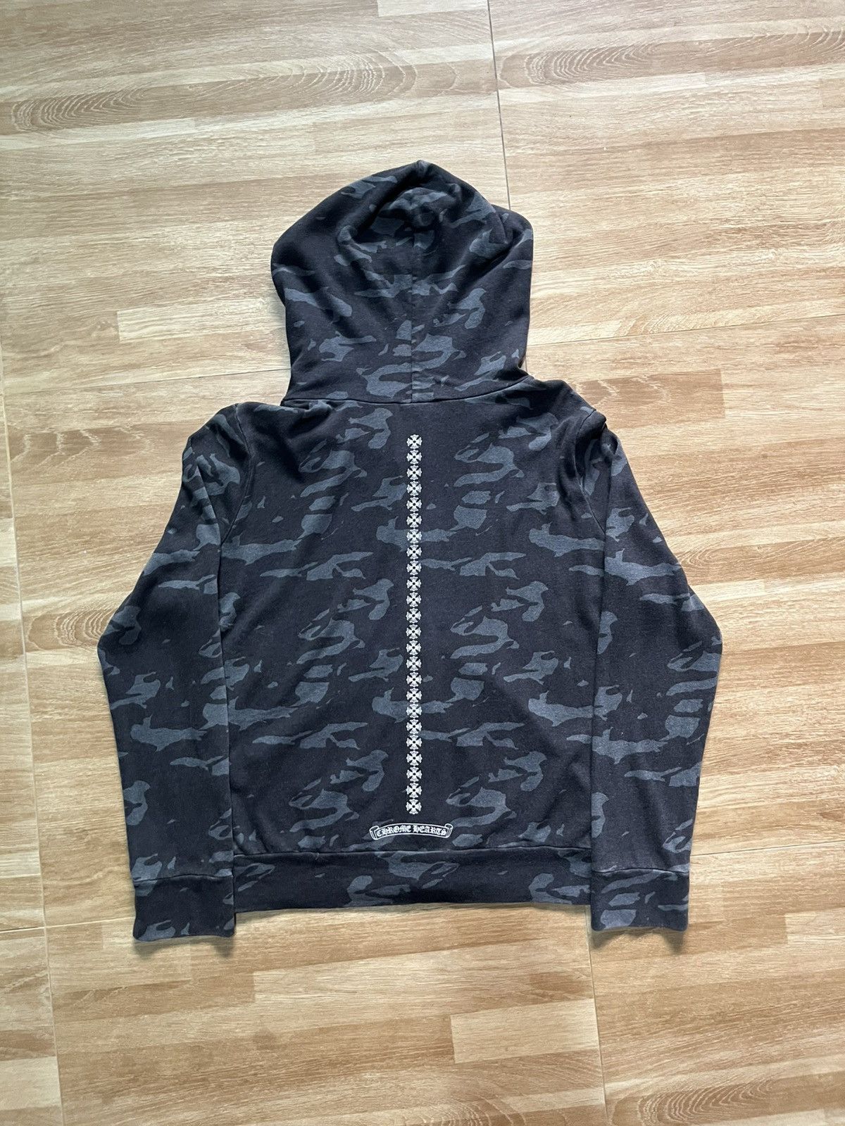 Chrome Hearts Chrome Heart Hoodie Zip Camo Horse Shoe Dagger Size US M / EU 48-50 / 2 - 1 Thumbnail