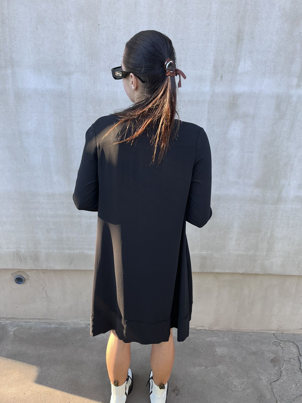 Other Liviana Conti Women Dress Viscose Black Size 40 Size S / US 4 / IT 40 - 2 Thumbnail