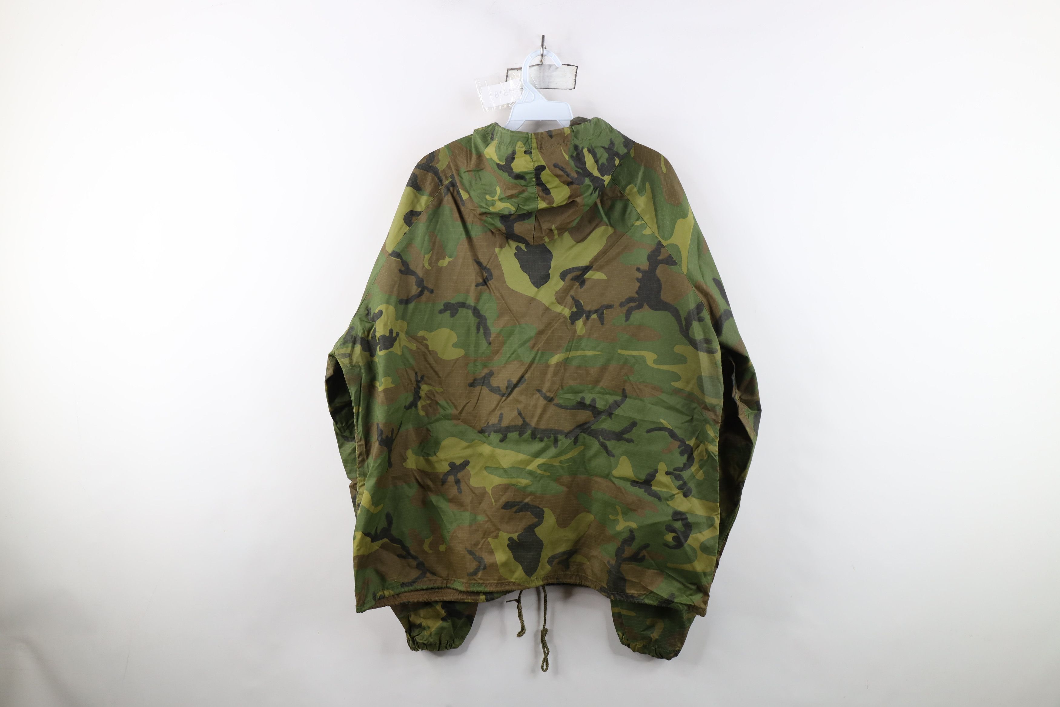 Vintage Vintage 70s Streetwear Hooded Windbreaker Jacket USA Size US XL / EU 56 / 4 - 13 Thumbnail