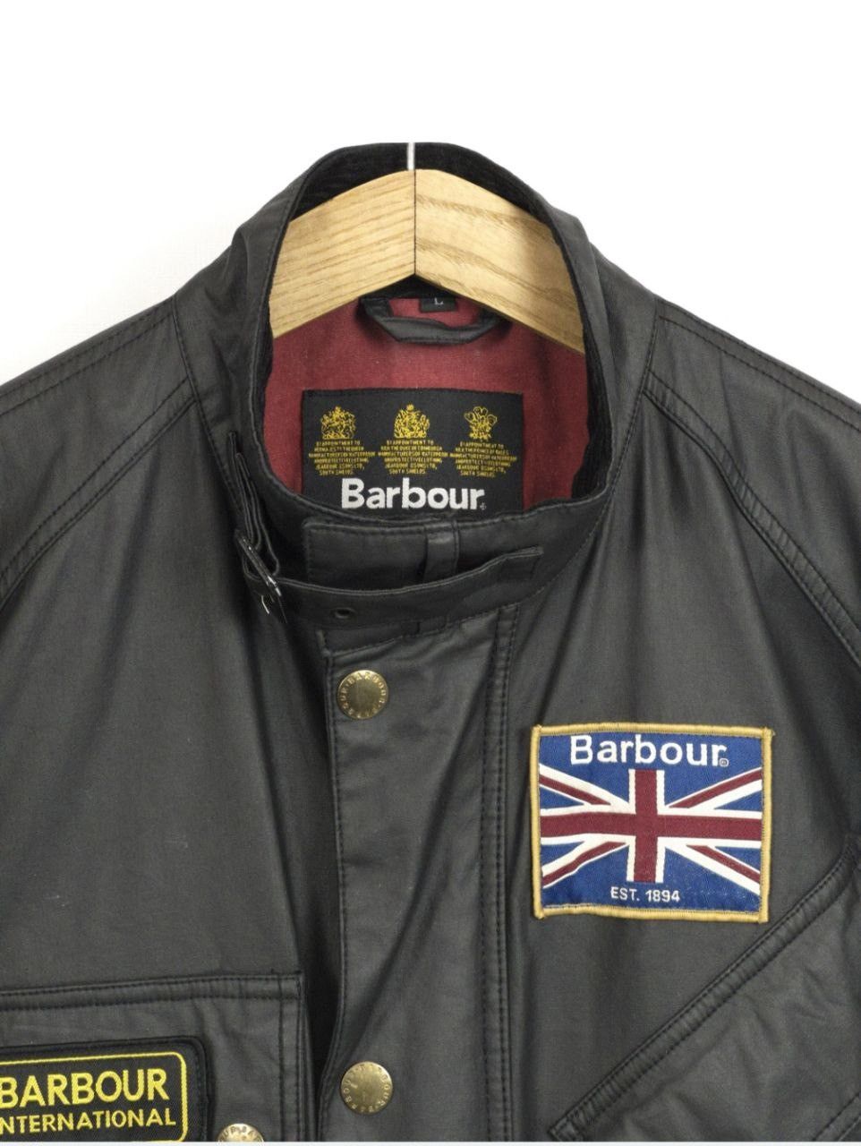 Barbour Barbour International Union Jack Wax Jacket Limited Edition Size US L / EU 52-54 / 3 - 3 Thumbnail