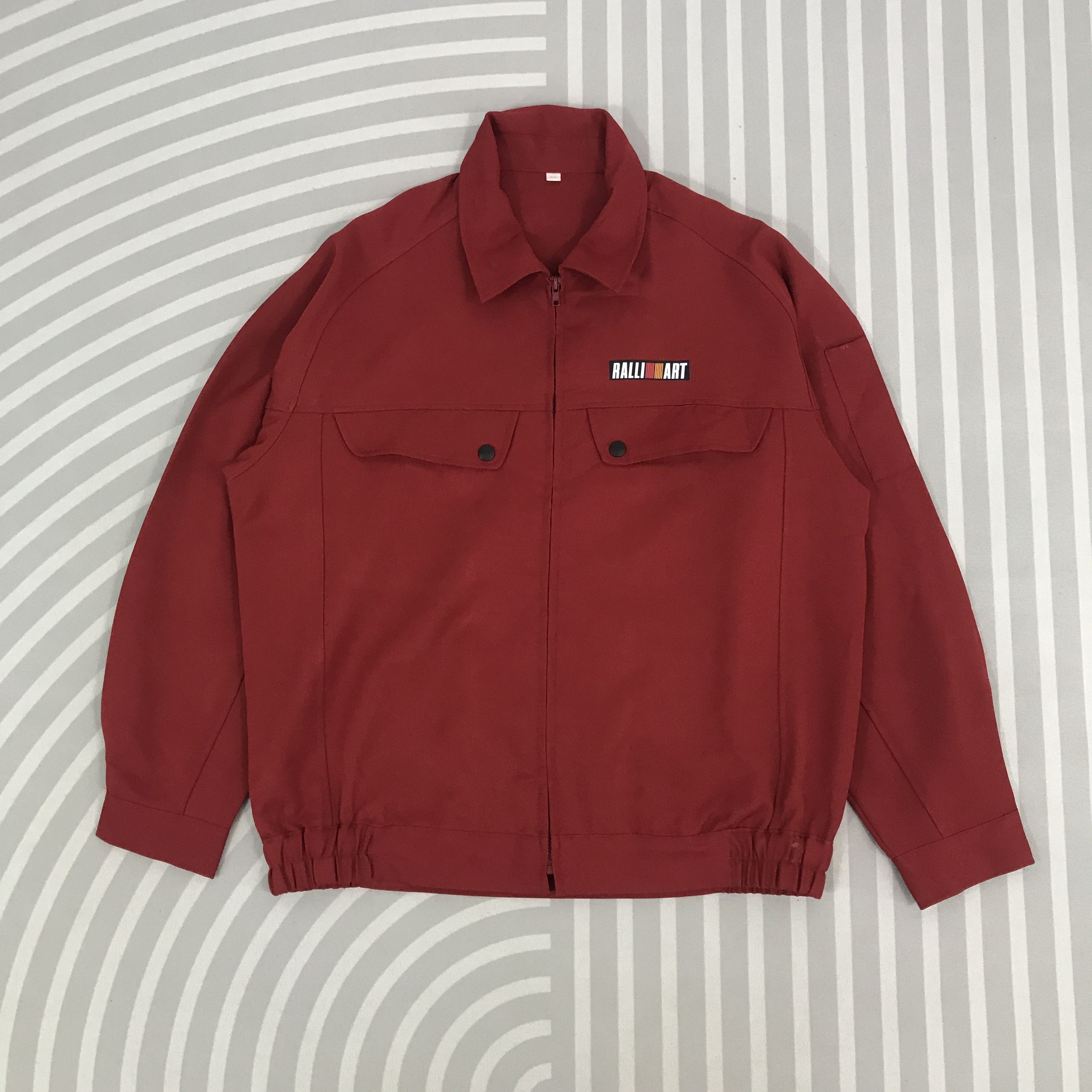 Japanese Brand × Vintage Vintage Mitsubishi Racing uniform japan custom jacket Size US L / EU 52-54 / 3 - 1 Thumbnail